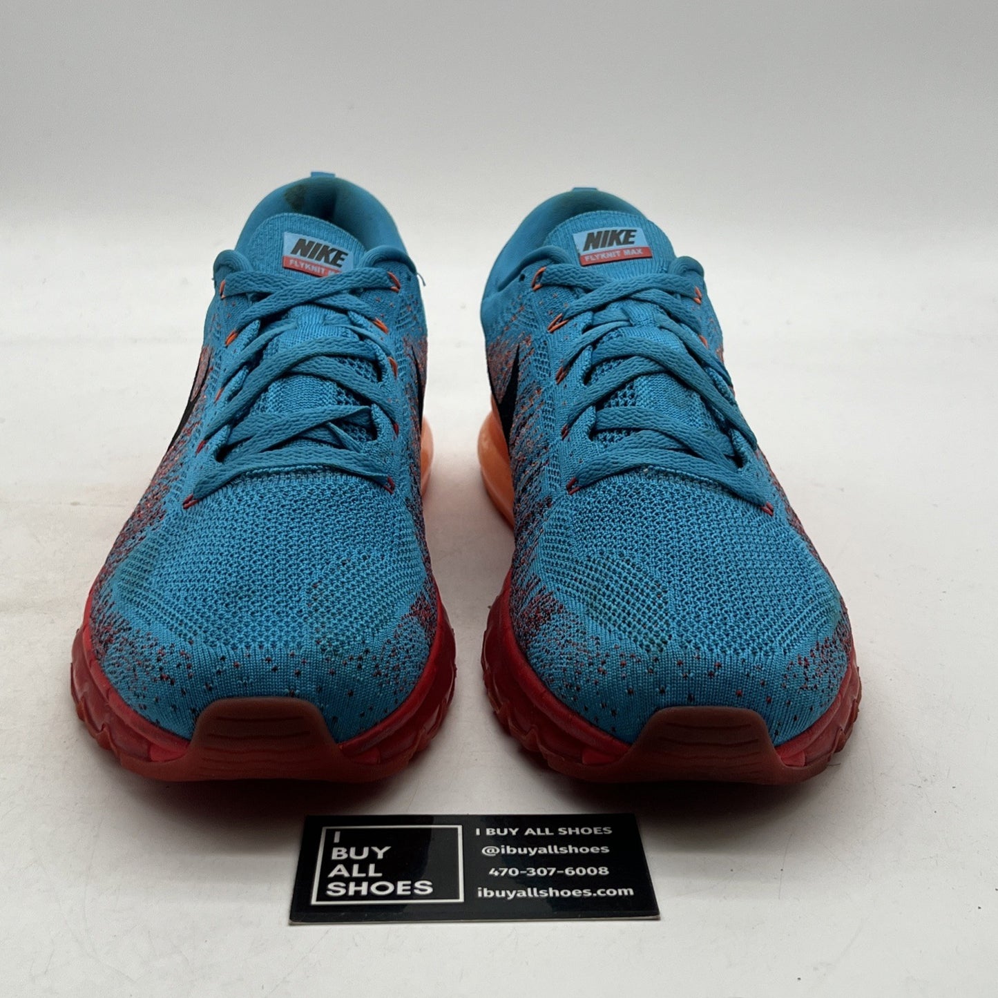 Size 13 - Nike Flyknit Max Vivid Blue (620469-406)