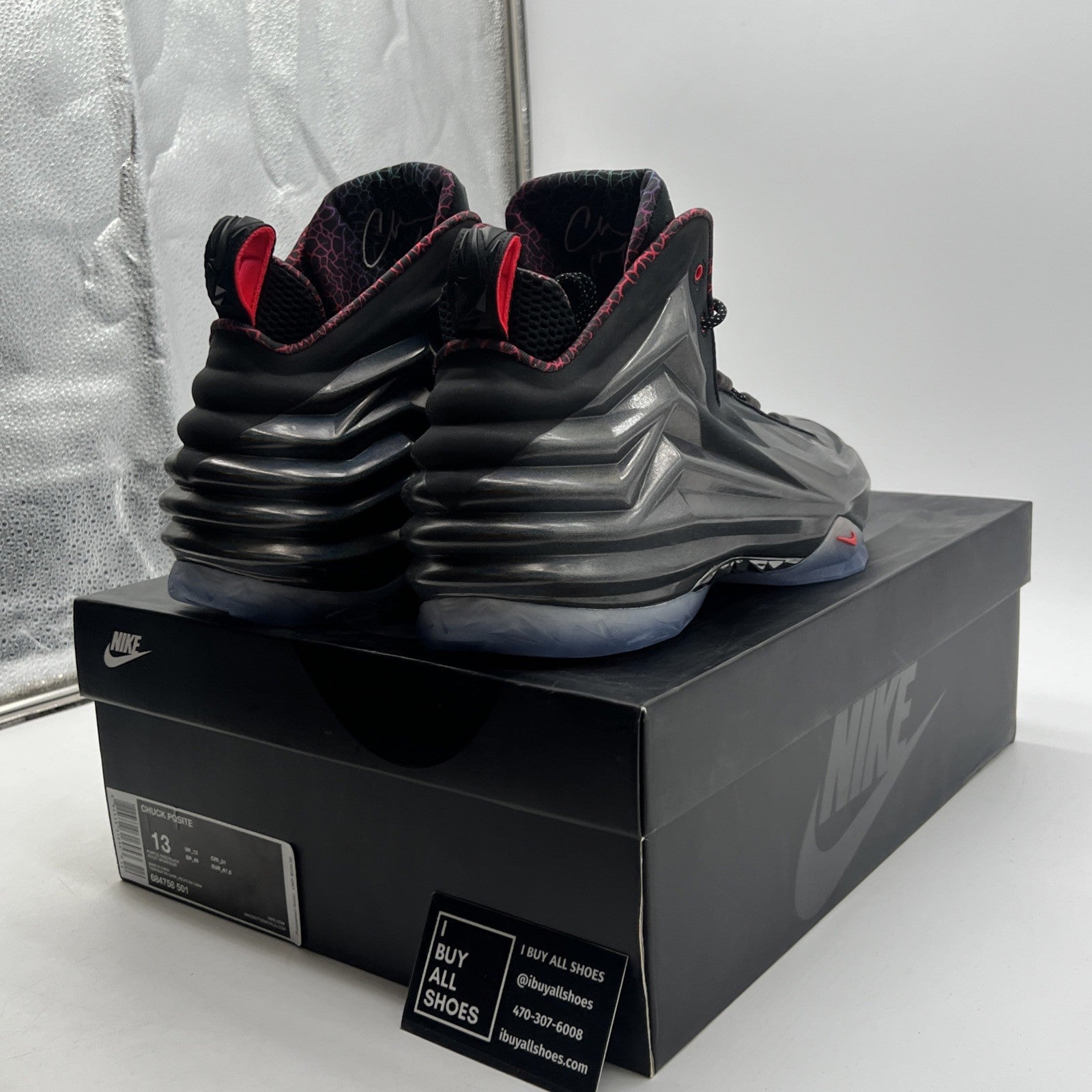Size 13 - Nike Chuck Posite Purple Haze (684758-501)