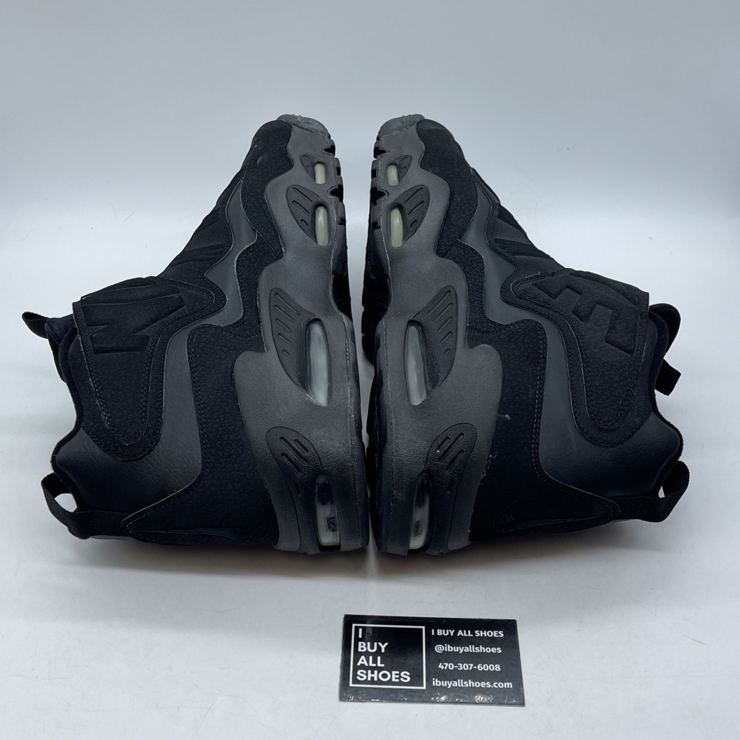 Size 13 - Nike Air Griffey Max 1 Black Suede Leather (354912-001)
