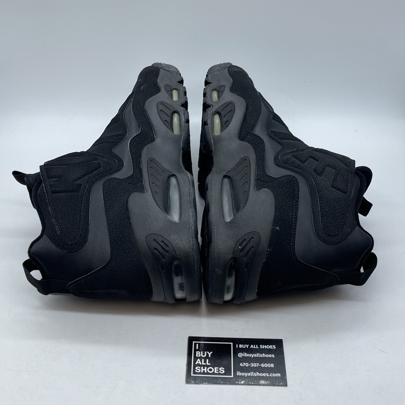 Size 13 - Nike Air Griffey Max 1 Black Suede Leather (354912-001)