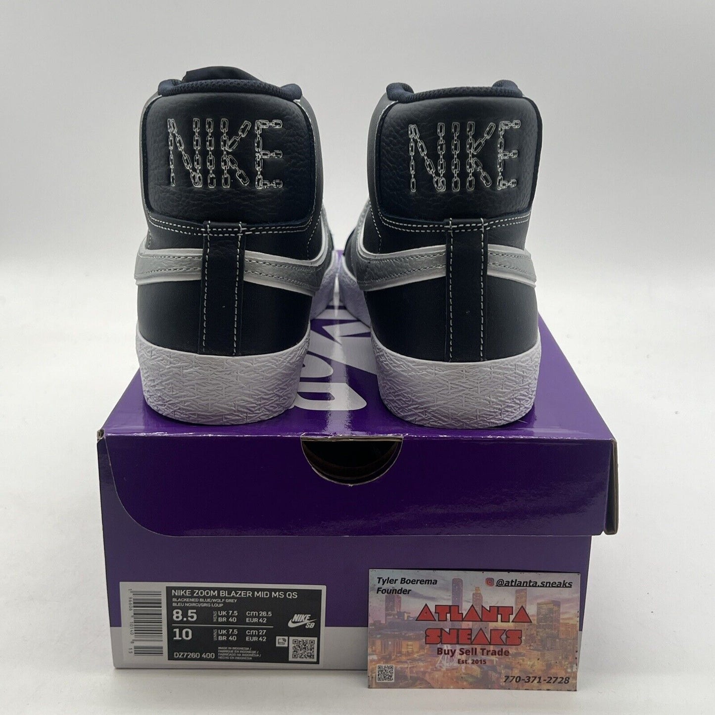 Size 8.5 - Nike Mason Silva x Zoom Blazer SB Mid Self-Portrait (DZ7260-400)