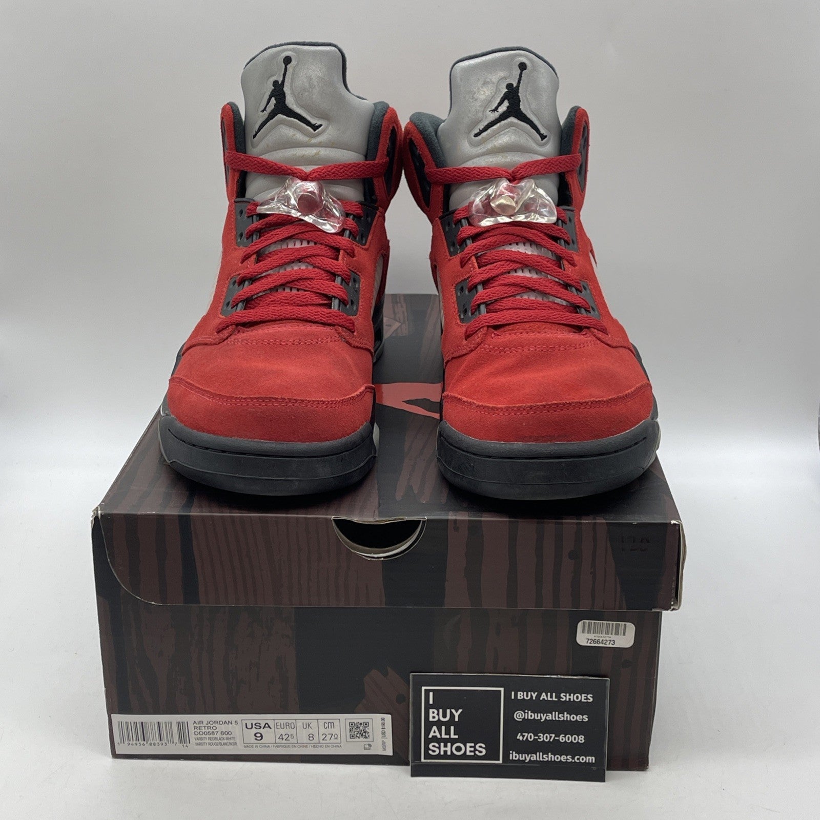 Size 9 - Air Jordan 5 Retro Mid Raging Bull (DD0587-600)