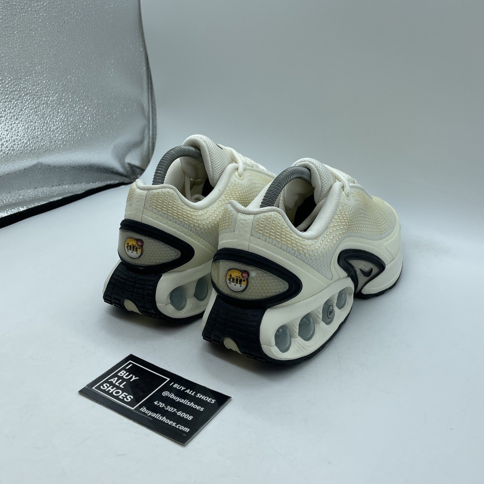 Size 9 - Nike Air Max DN Sail Black White Suede Leather (DV3337-100)