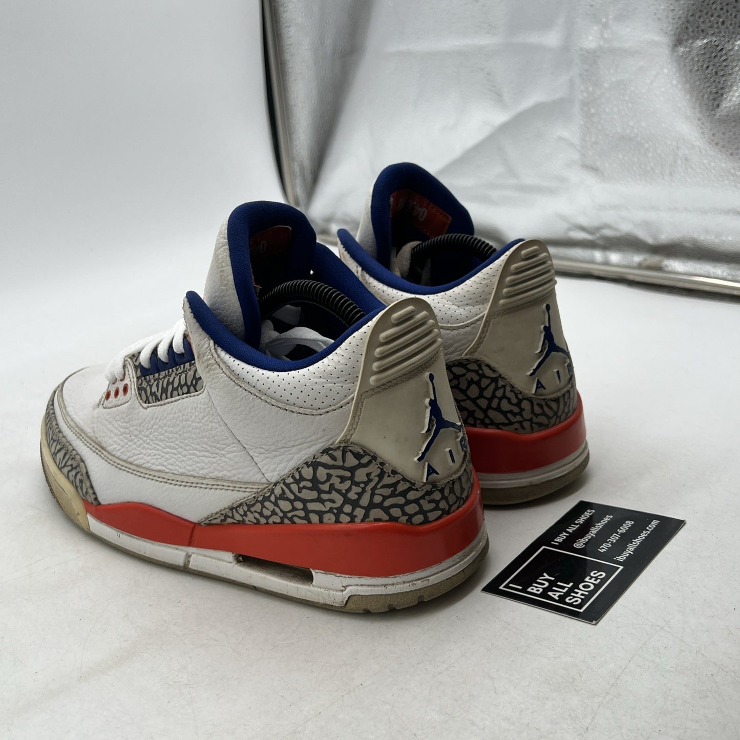 Size 8 - Air Jordan 3 Retro Knicks (136064-148)