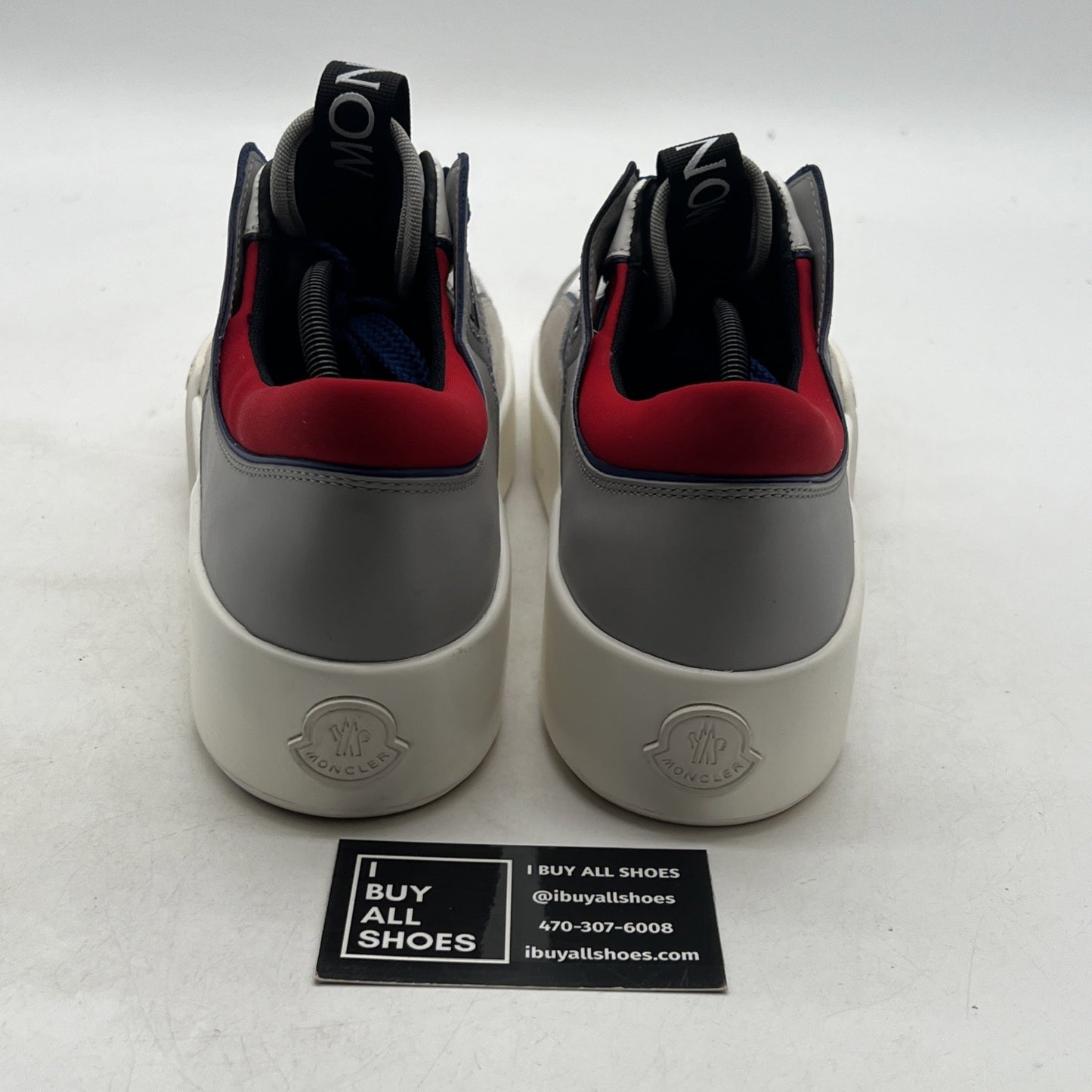 Size 46 - Moncler Womens Promyx Space Lace Up Comfortable Sneaker Shoes Natural