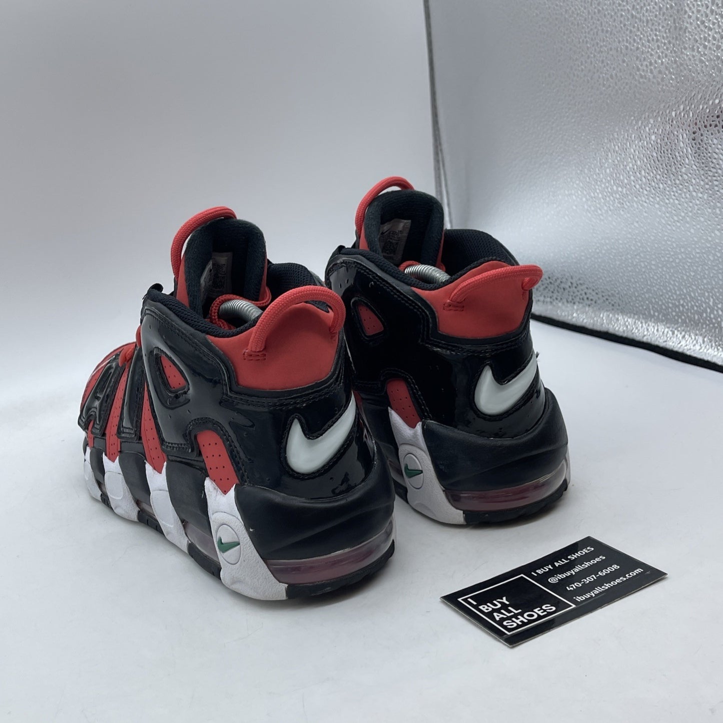 Size 9 - Nike Air More Uptempo I Got Next Red Black Suede Leather (DV2129-600)