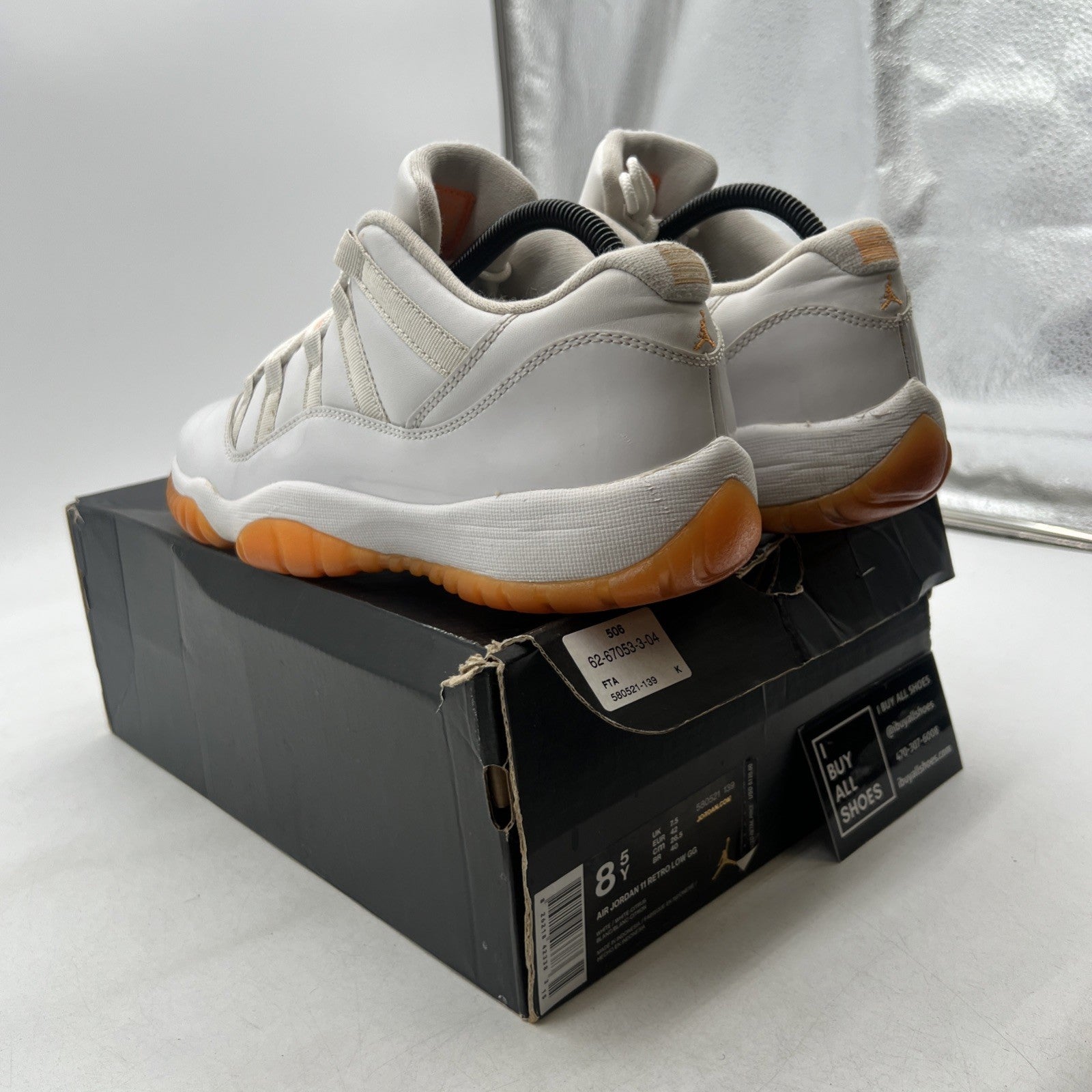 Size 8.5Y - Air Jordan Citrus 11 (580521-139)
