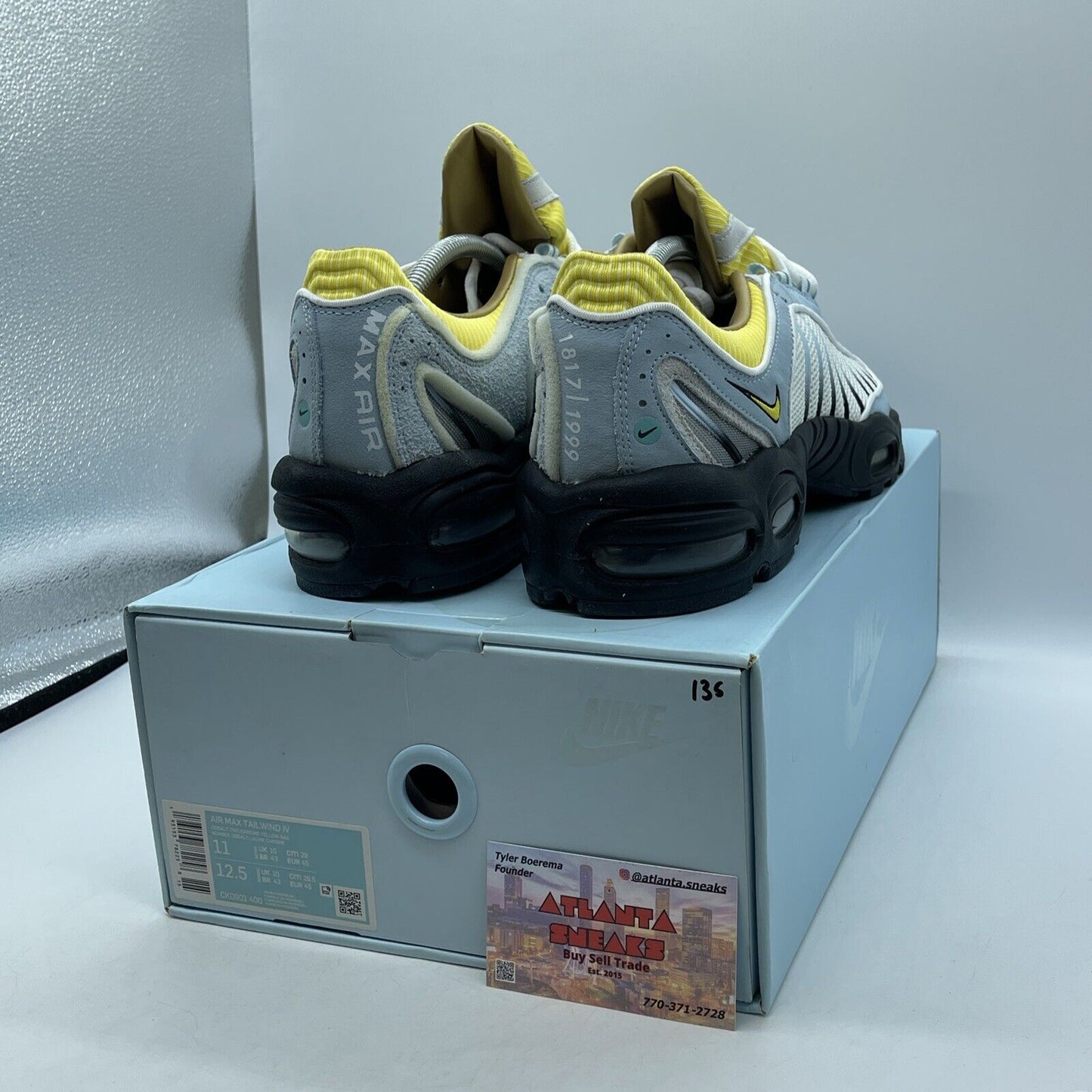Size 11 - Nike Sneakersnstuff x Air Max Tailwind 4 20th Anniversary (CK0901-400)