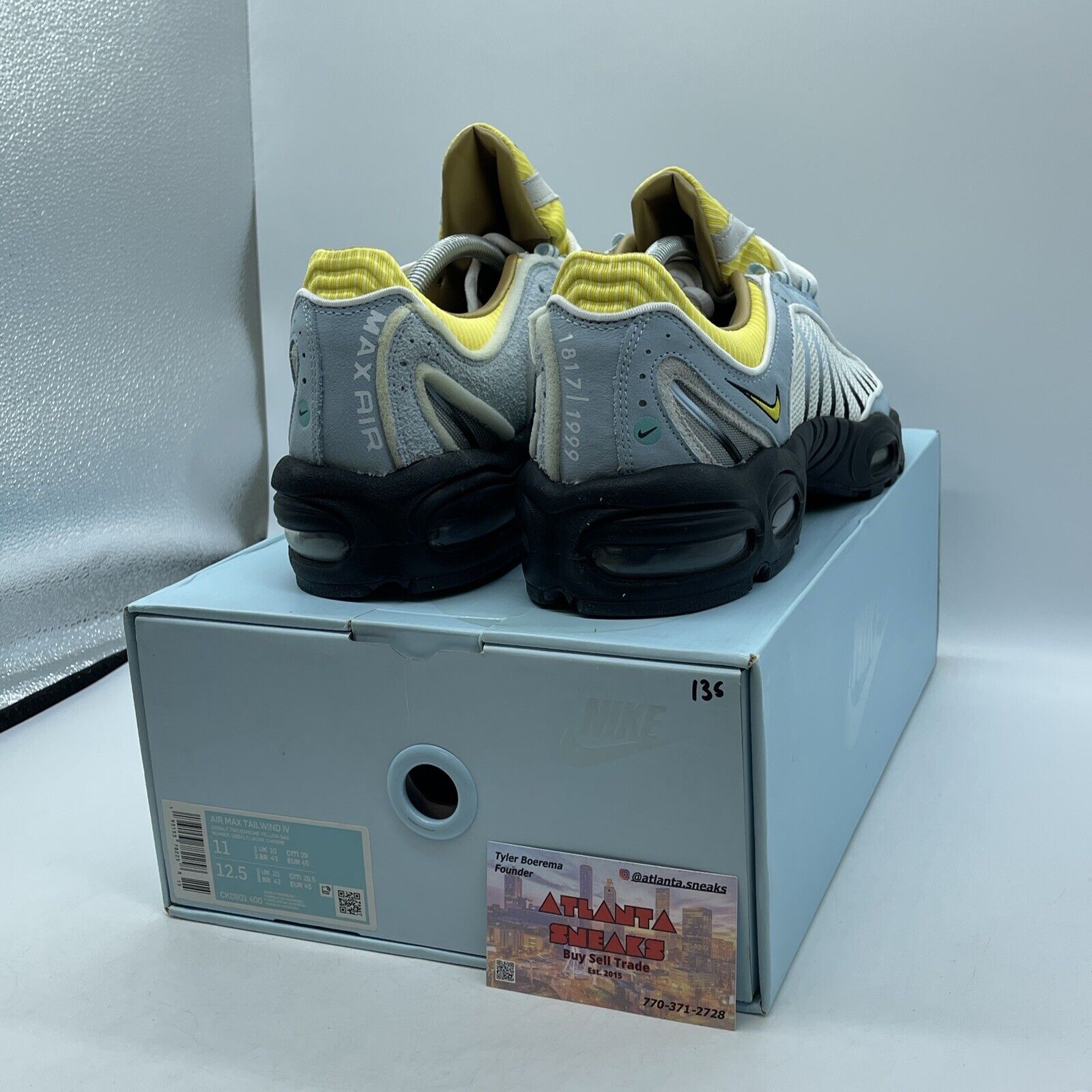 Size 11 - Nike Sneakersnstuff x Air Max Tailwind 4 20th Anniversary (CK0901-400)