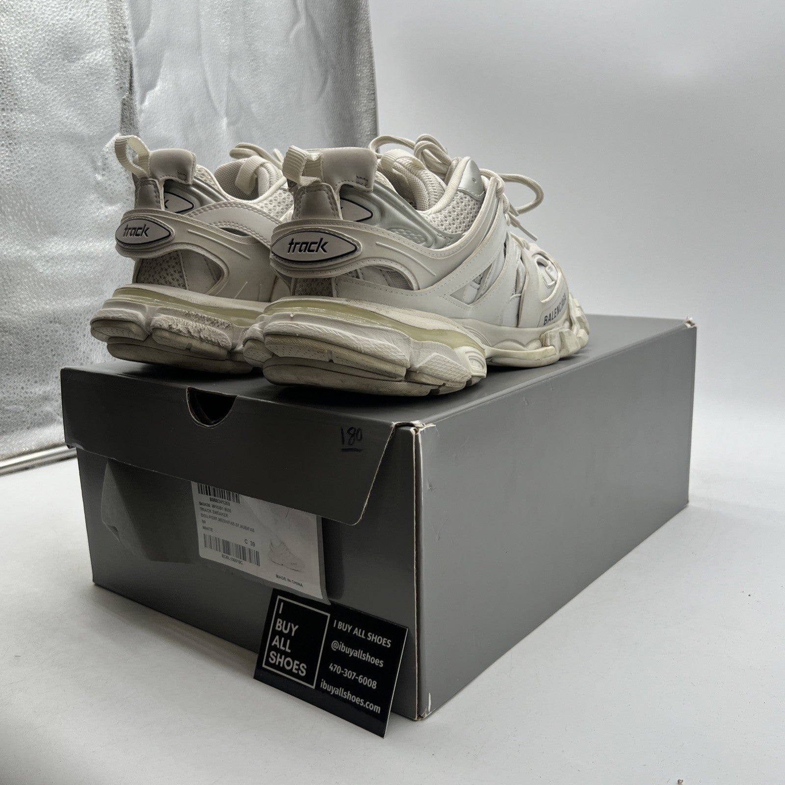 Size 9 - Balenciaga Track White