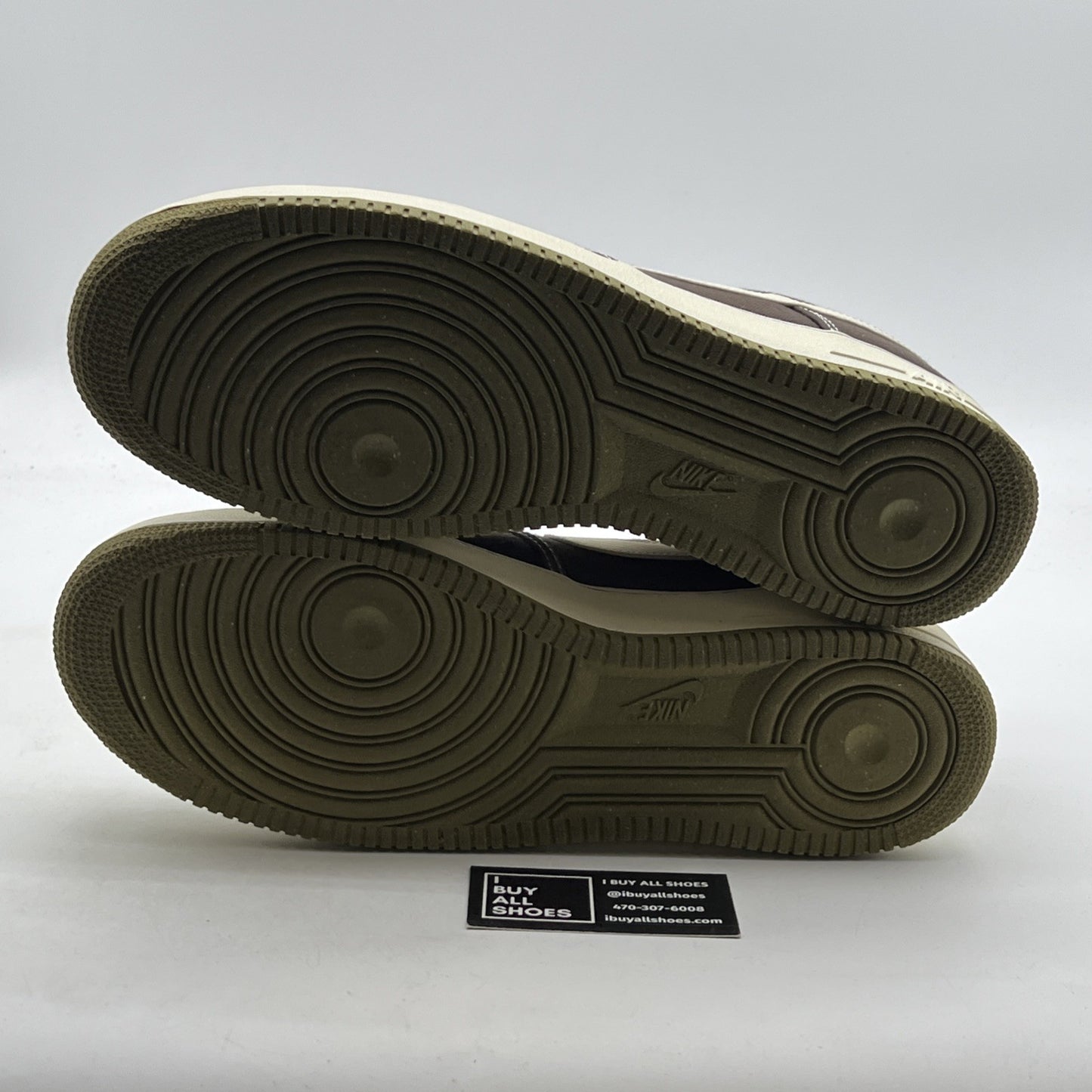 Size 14 - Nike Air Force 1 '07 Premium Low Baroque Brown (CI349-201)