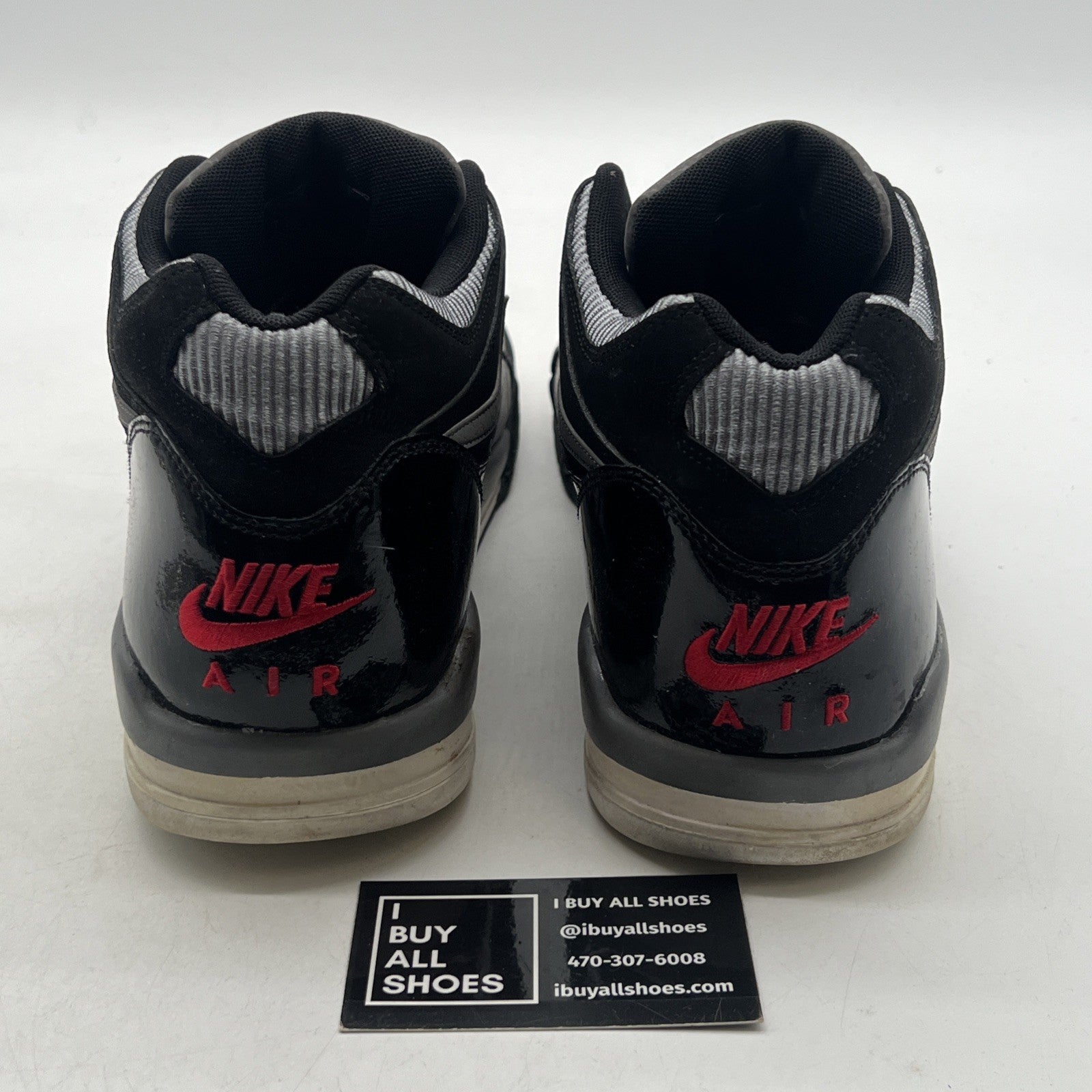 Size 13 - Nike Air Flight 89 Black (305252-062)