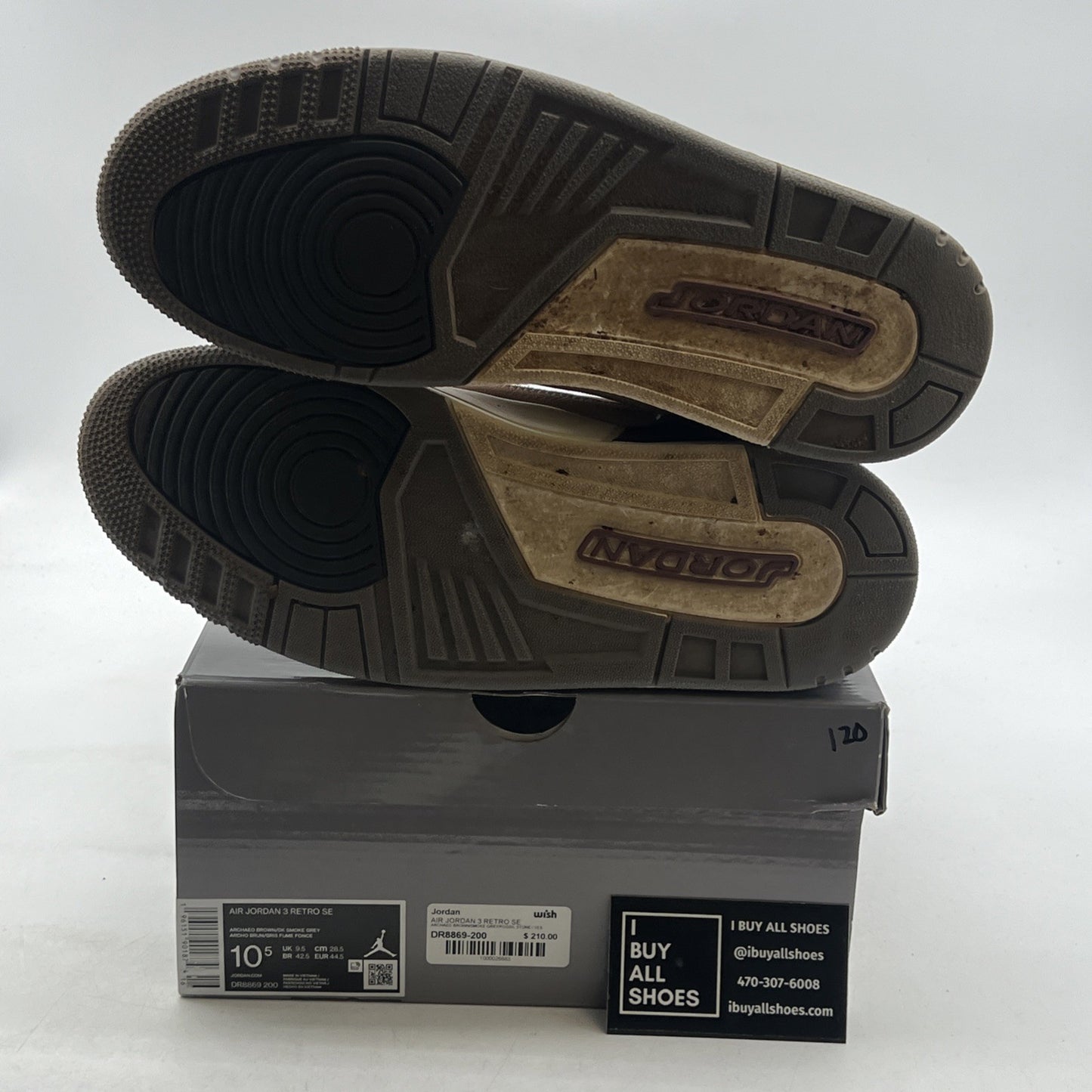 Size 10.5 - Air Jordan 3 Retro SE Winterized (DR8869-200)