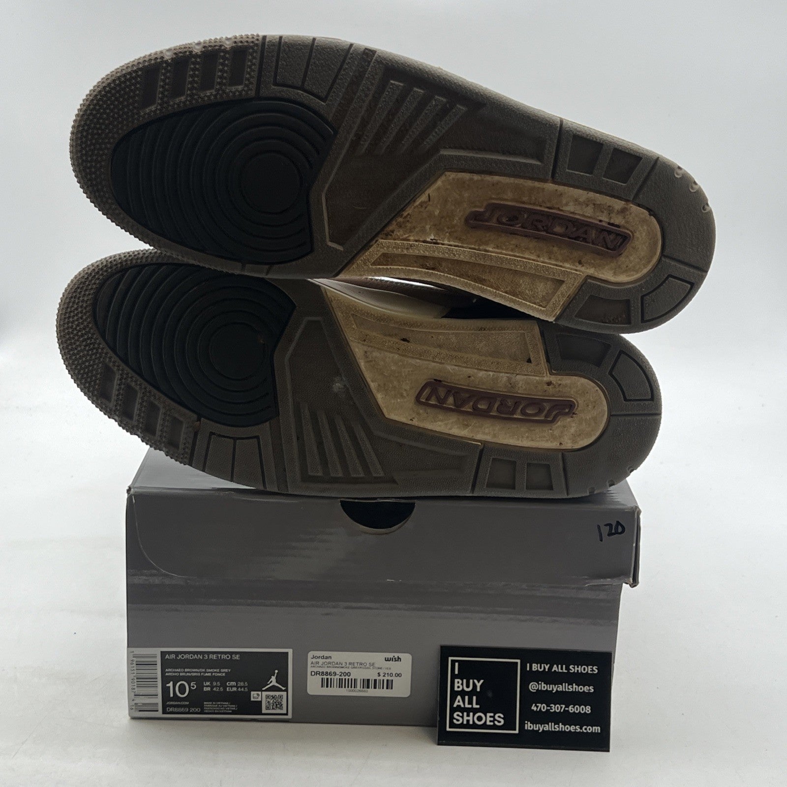 Size 10.5 - Air Jordan 3 Retro SE Winterized (DR8869-200)
