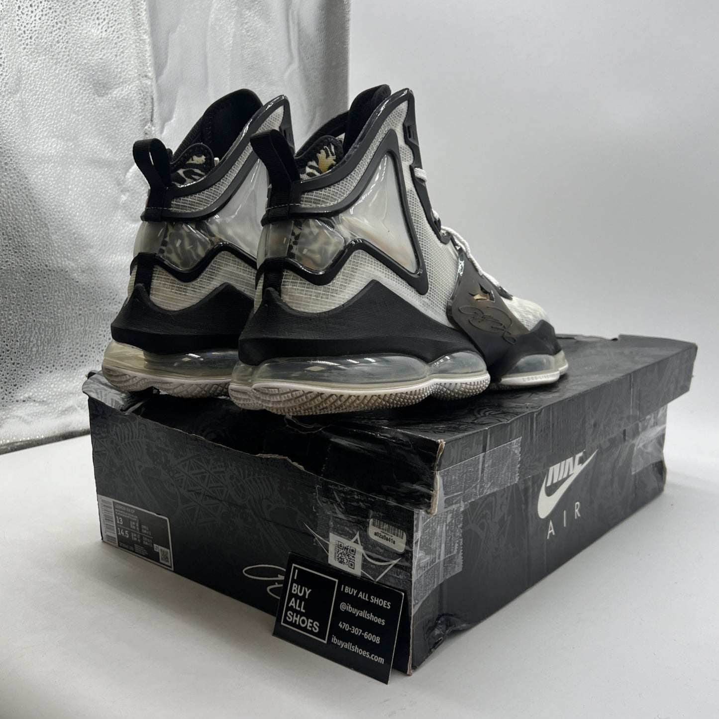 Size 13 - Nike LeBron 19 EP 'Leopard' (DC9340-100)