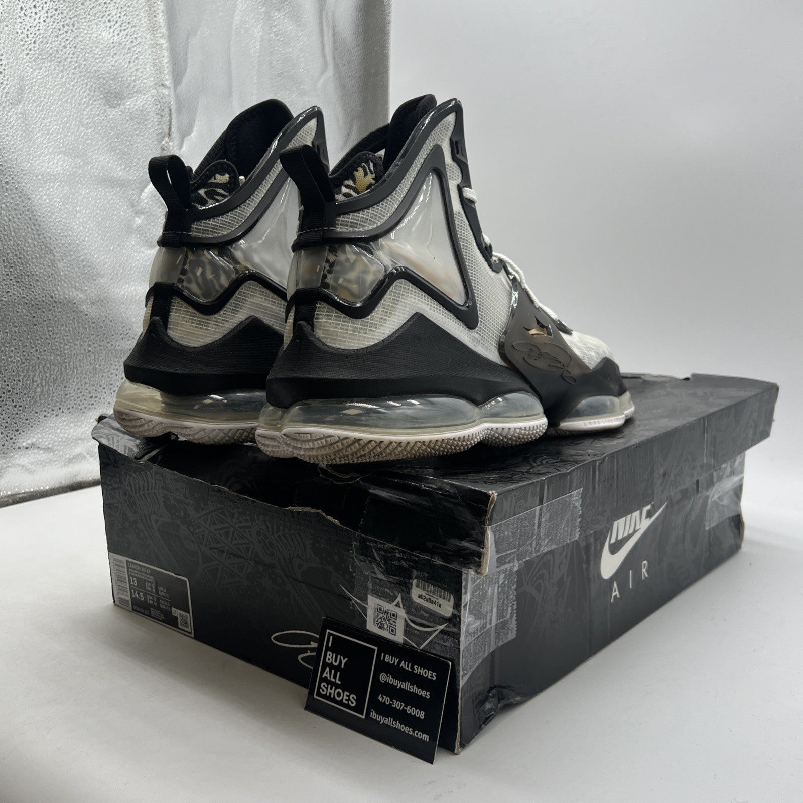 Size 13 - Nike LeBron 19 EP 'Leopard' (DC9340-100)