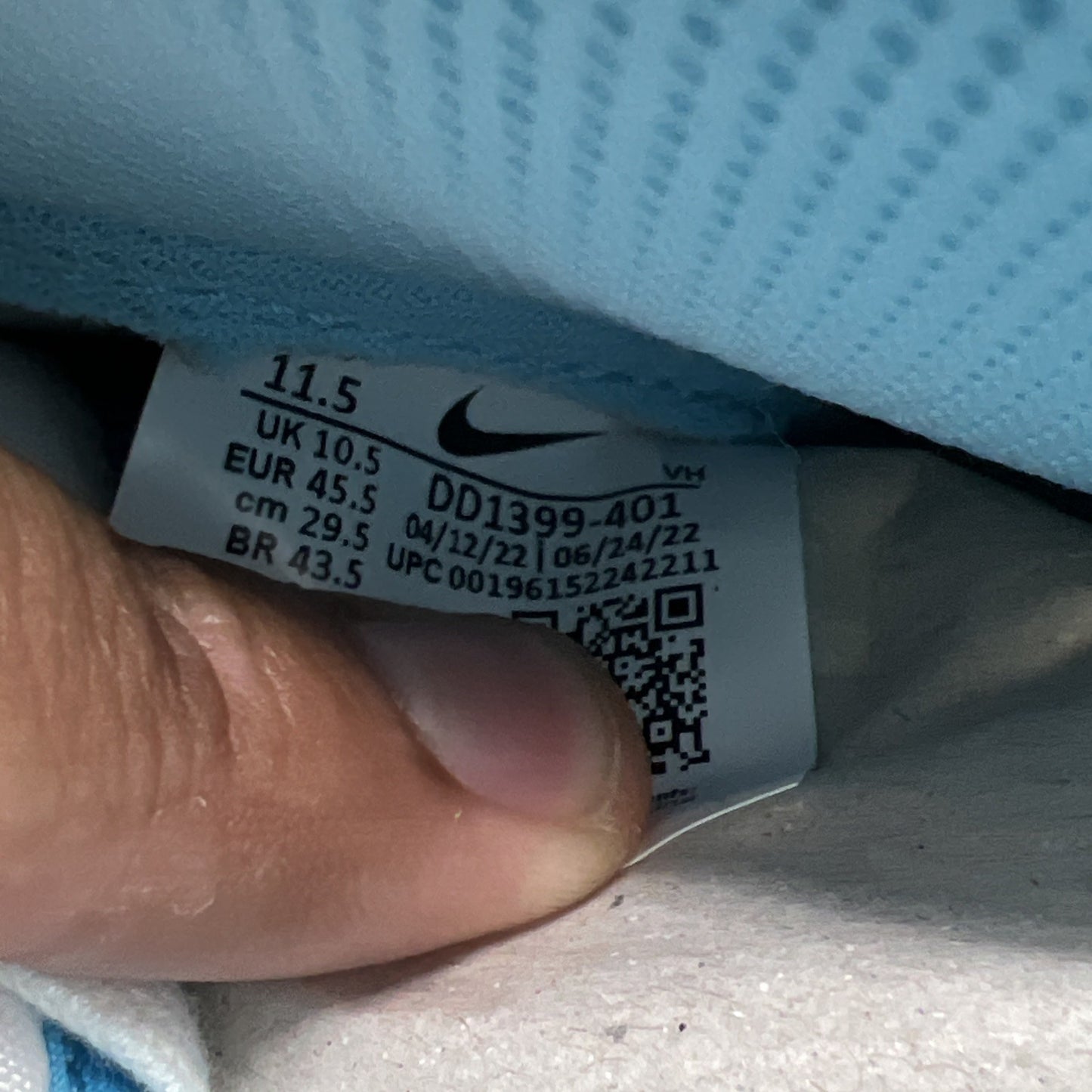 Size 11.5 - Nike Dunk High Blue Chill (DD1399-401)