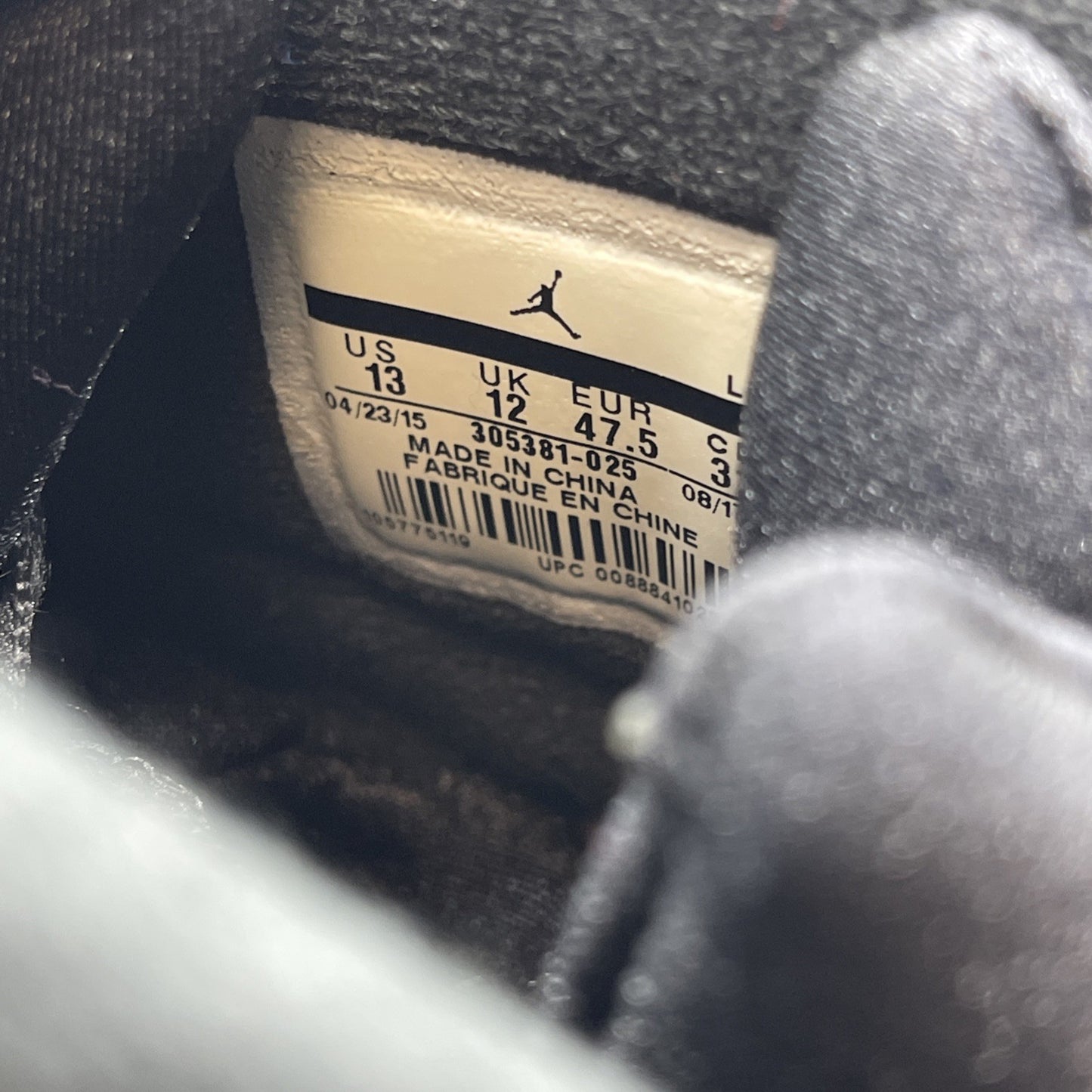 Size 13 - Air Jordan 8 Retro Aqua 2015 Blue Grey Suede (305381-025)
