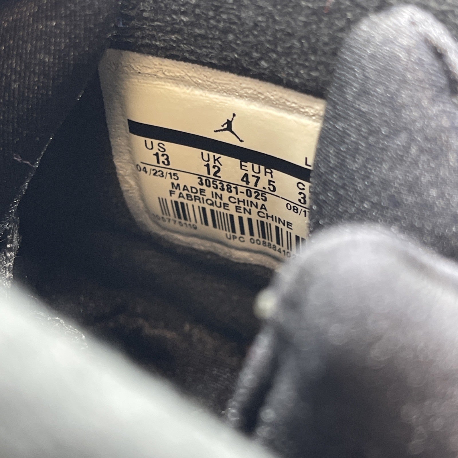 Size 13 - Air Jordan 8 Retro Aqua 2015 Blue Grey Suede (305381-025)