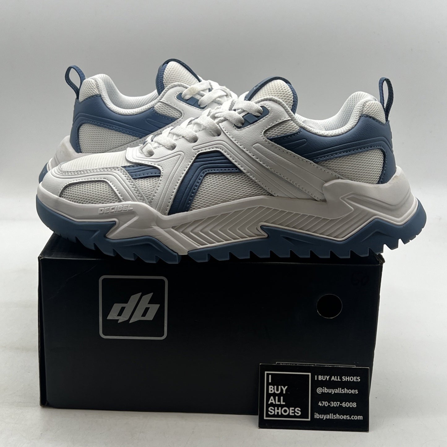 Size 10 - Decibel Vol-01 Blue/White New