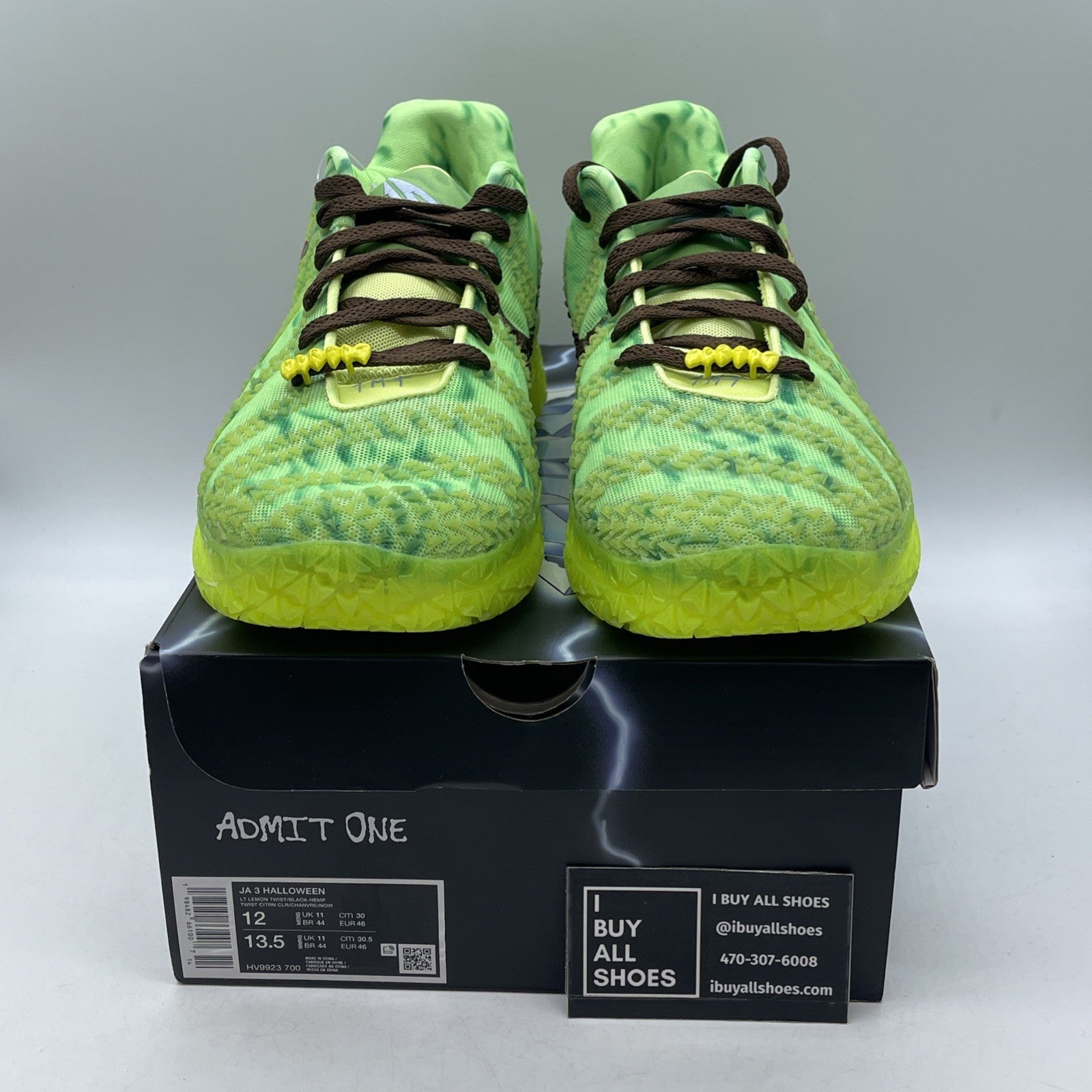 Size 12 - Nike Ja 3 Zombie (HV9923-700)