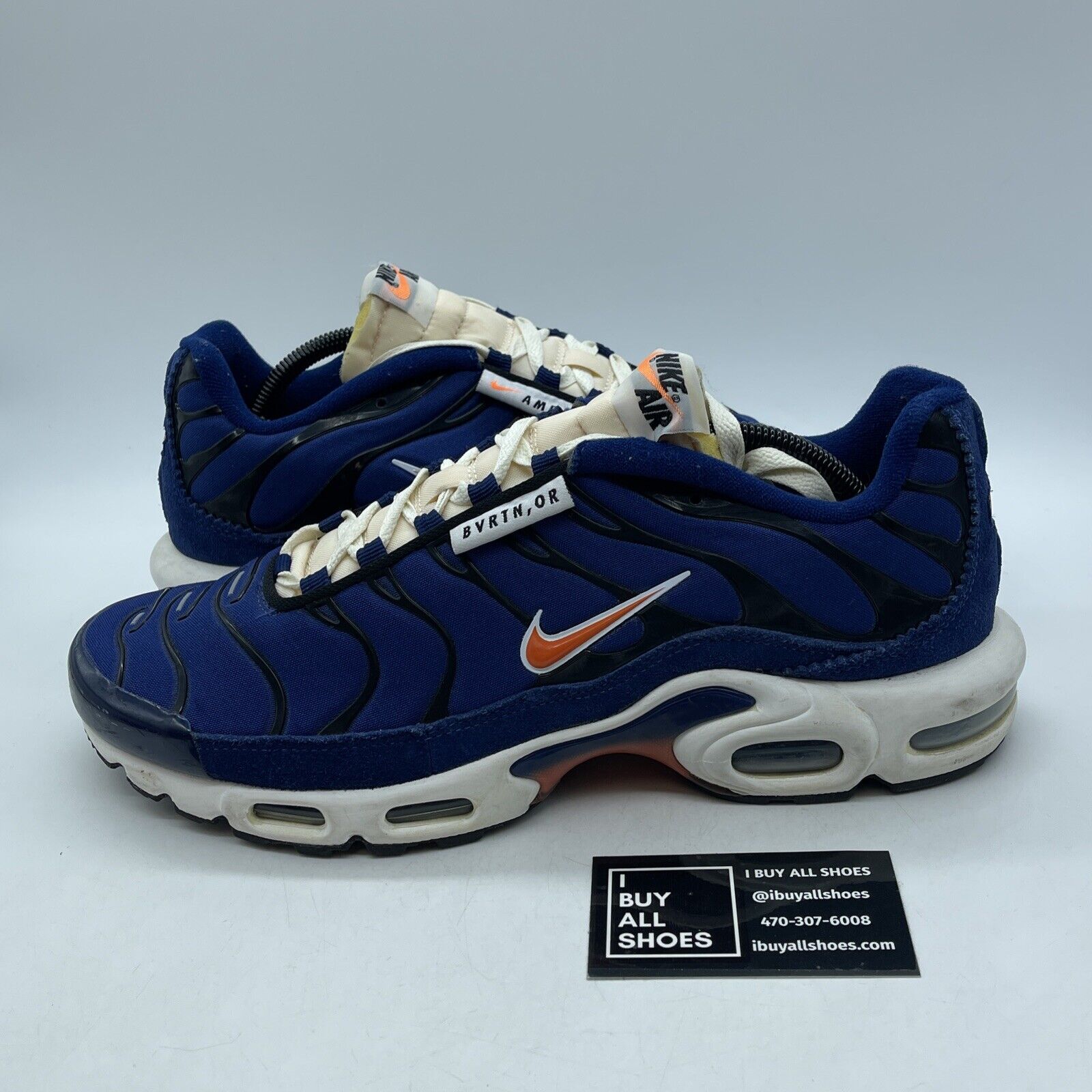 Size 12 - Nike Air Max Running Club Deep Royal Blue black Suede   (DC9332-001)