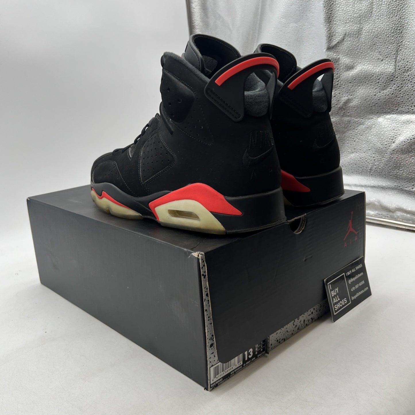 Size 13 - Air Jordan 6 Retro Mid Infrared (384664-060)