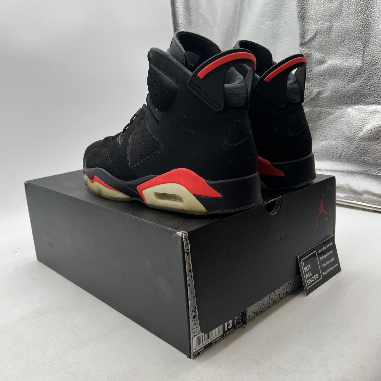 Size 13 - Air Jordan 6 Retro Mid Infrared (384664-060)