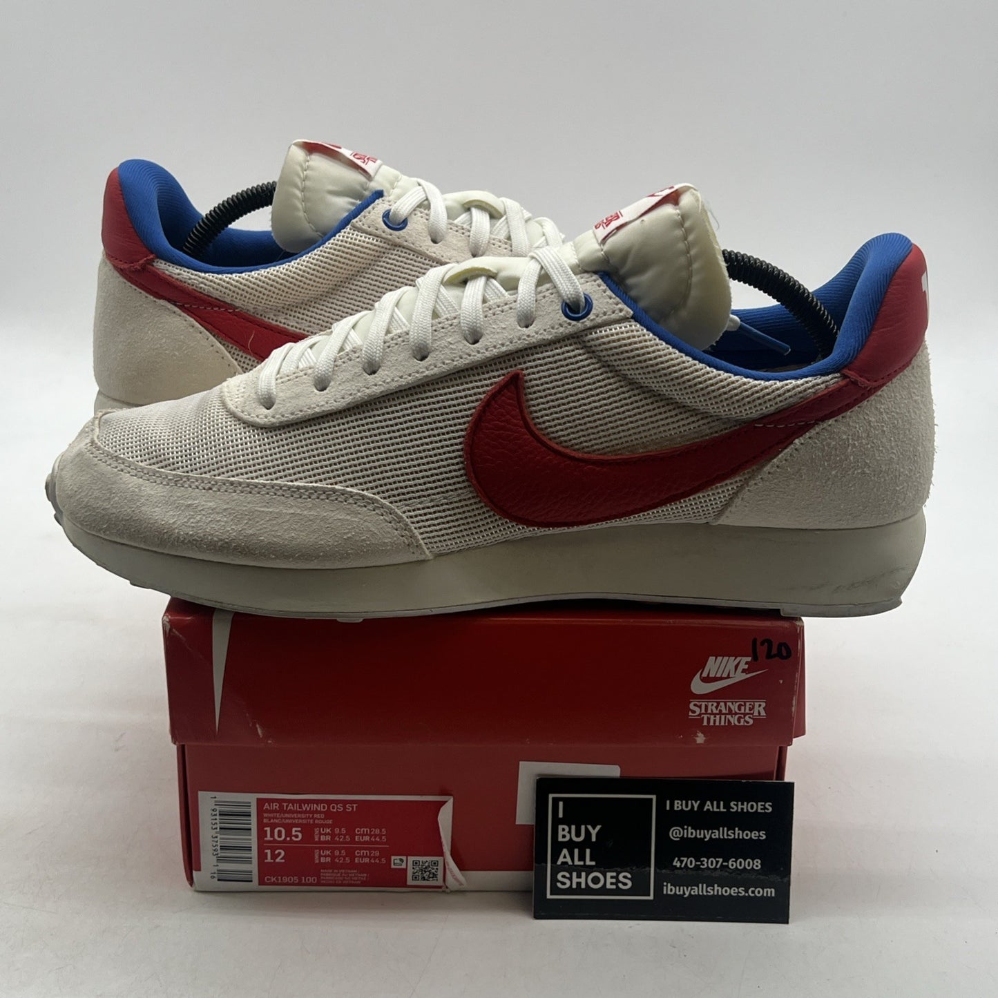 Size 10.5 - Nike Stranger Things x Air Tailwind 79 OG Collection (CK1905-100)