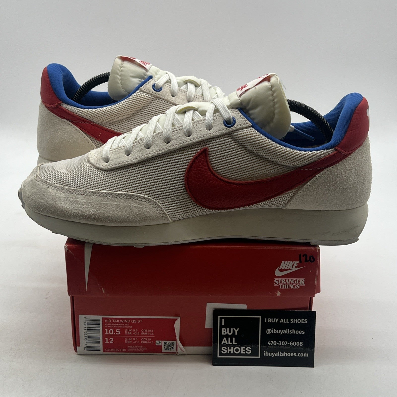 Size 10.5 - Nike Stranger Things x Air Tailwind 79 OG Collection (CK1905-100)