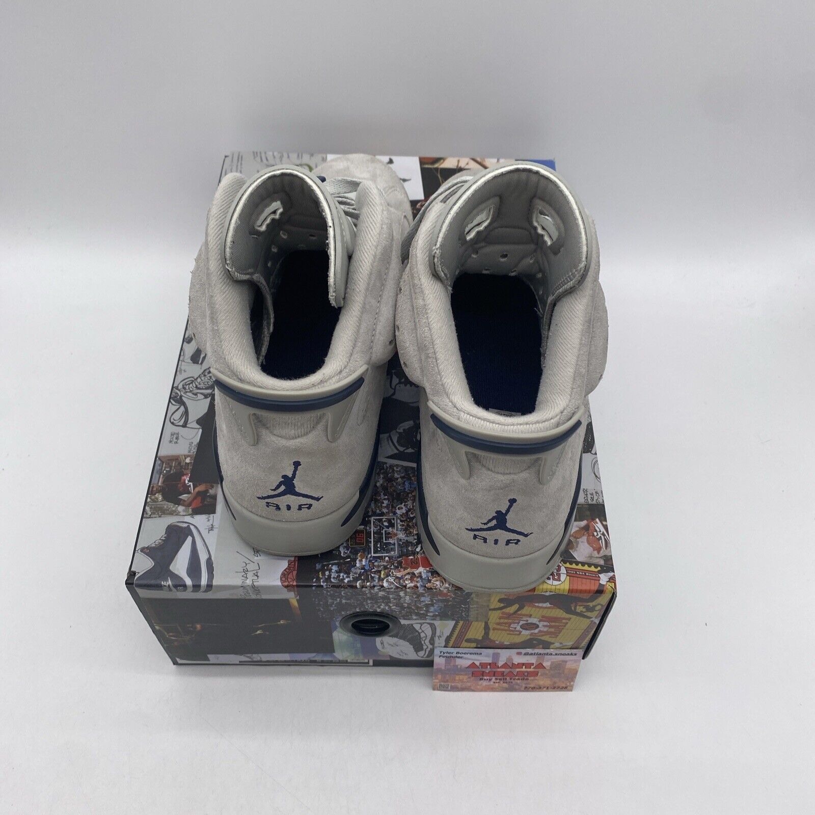 Air Jordan 6 Retro "GEORGETOWN" 2022 - Size 9 - ct8529 012 (5922-11)