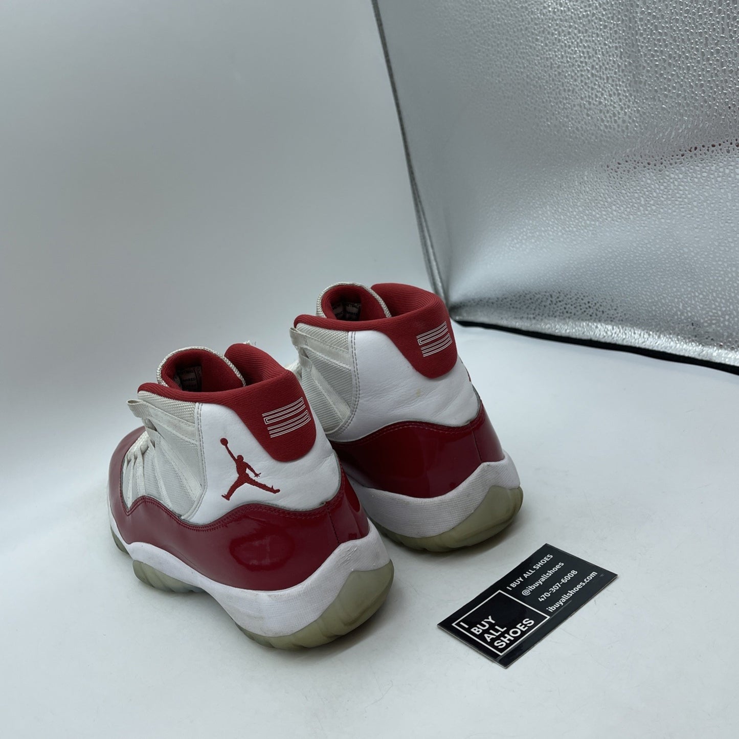 Size 10.5 - Jordan 11 Retro High Cherry White Leather (CT8012-116)