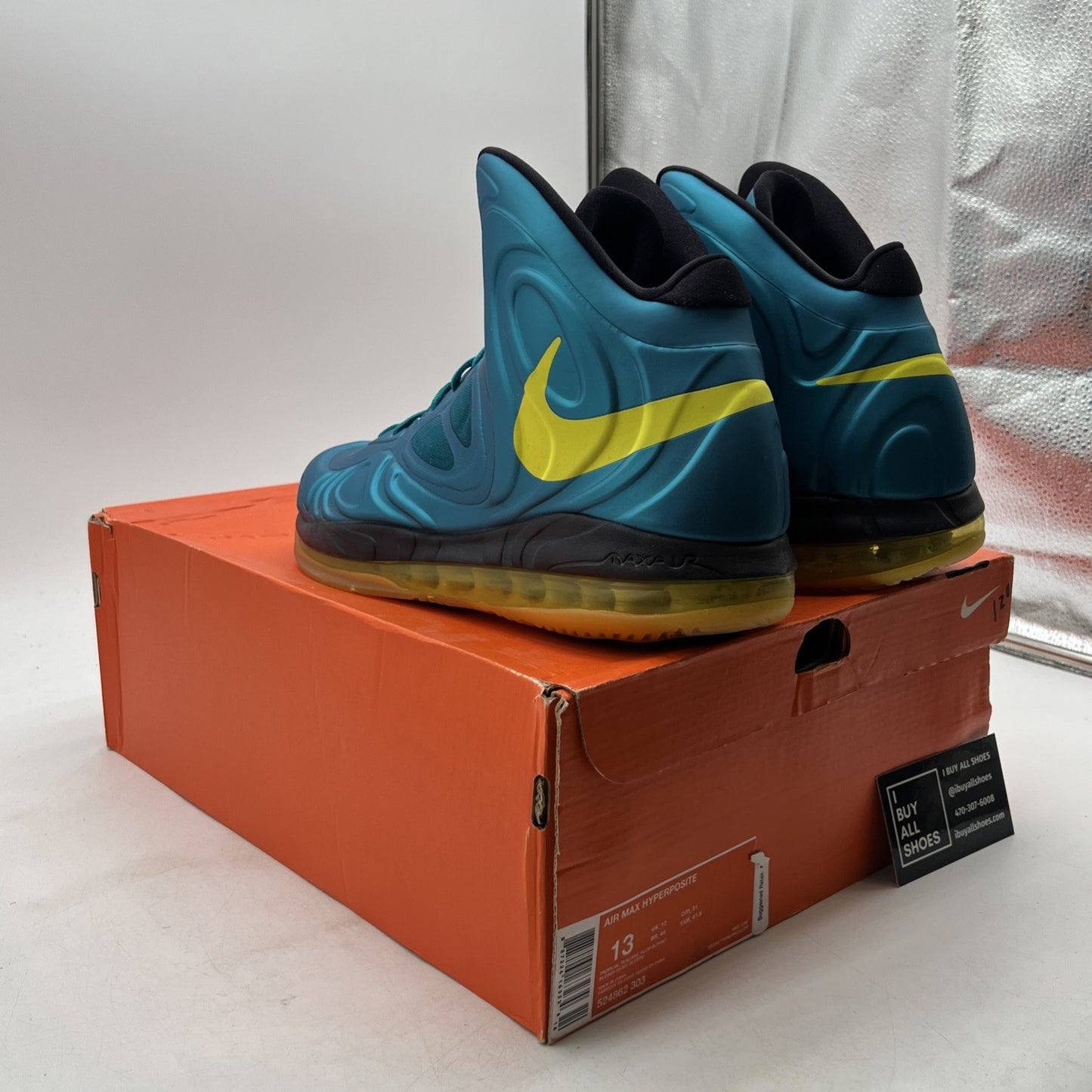 Size 13 - Nike Air Max Hyperposite Blue (524872-303)