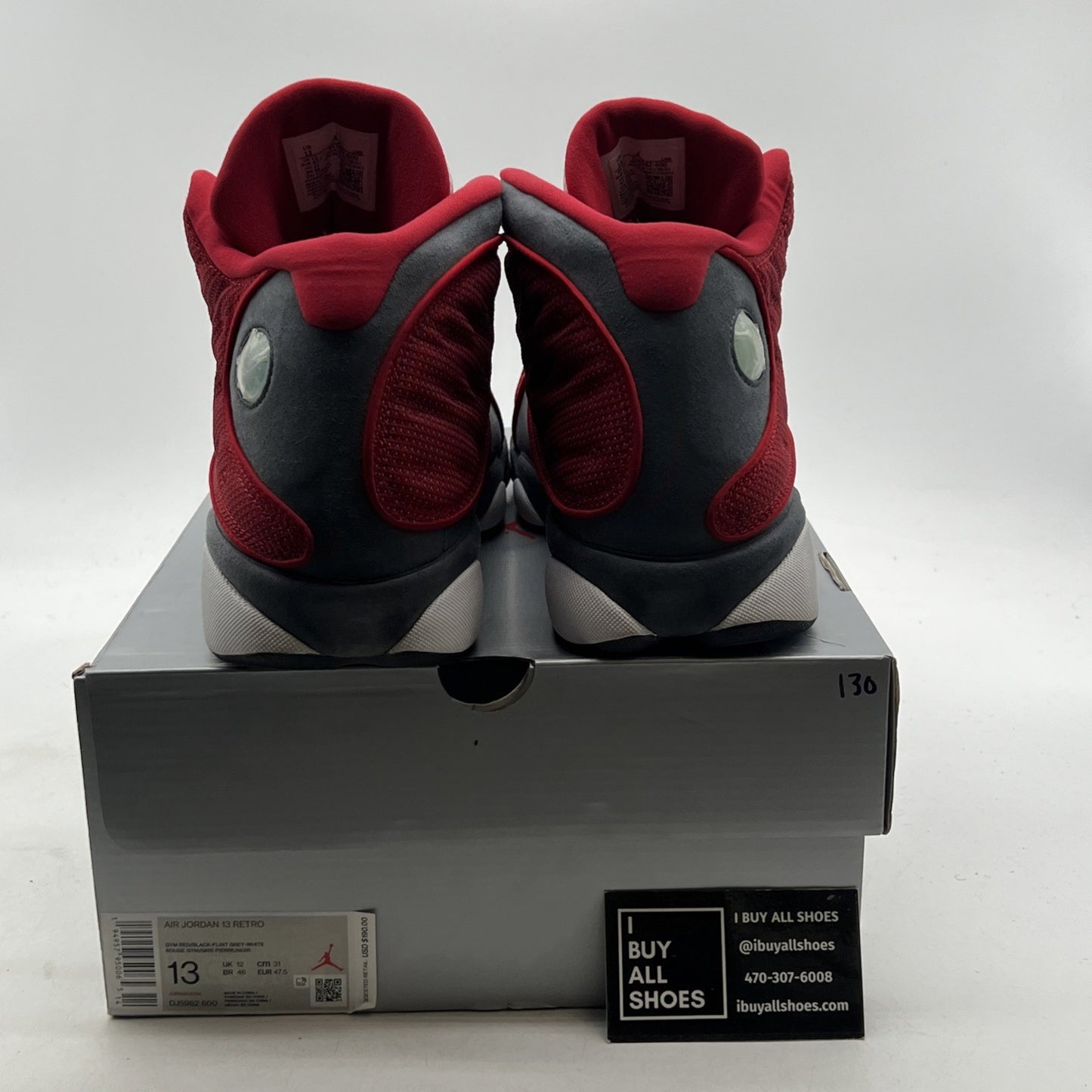 Size 13 - Air Jordan 13 Red/White - (DJ5982-600)
