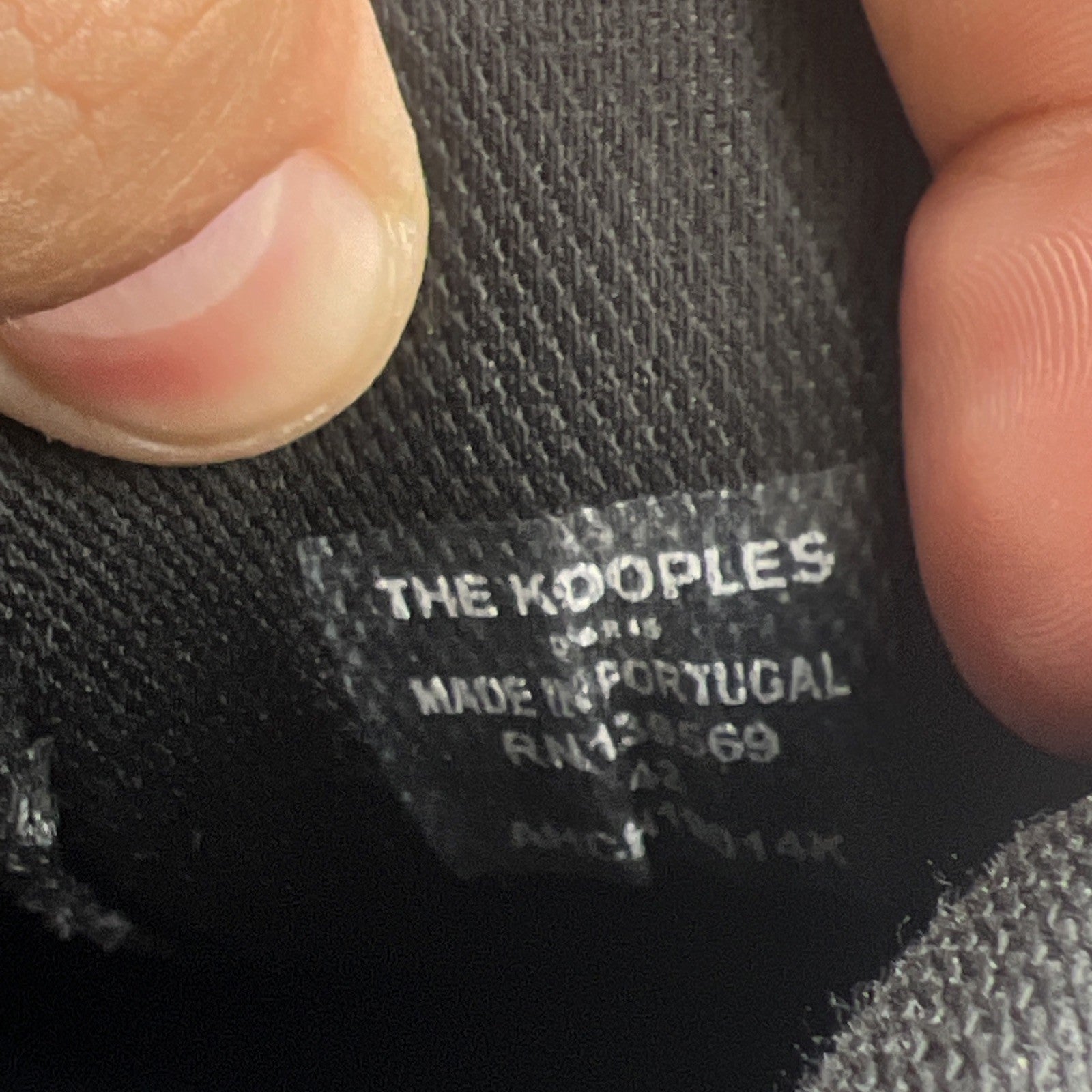 Size 42 - The Kooples Trainer Triple Black