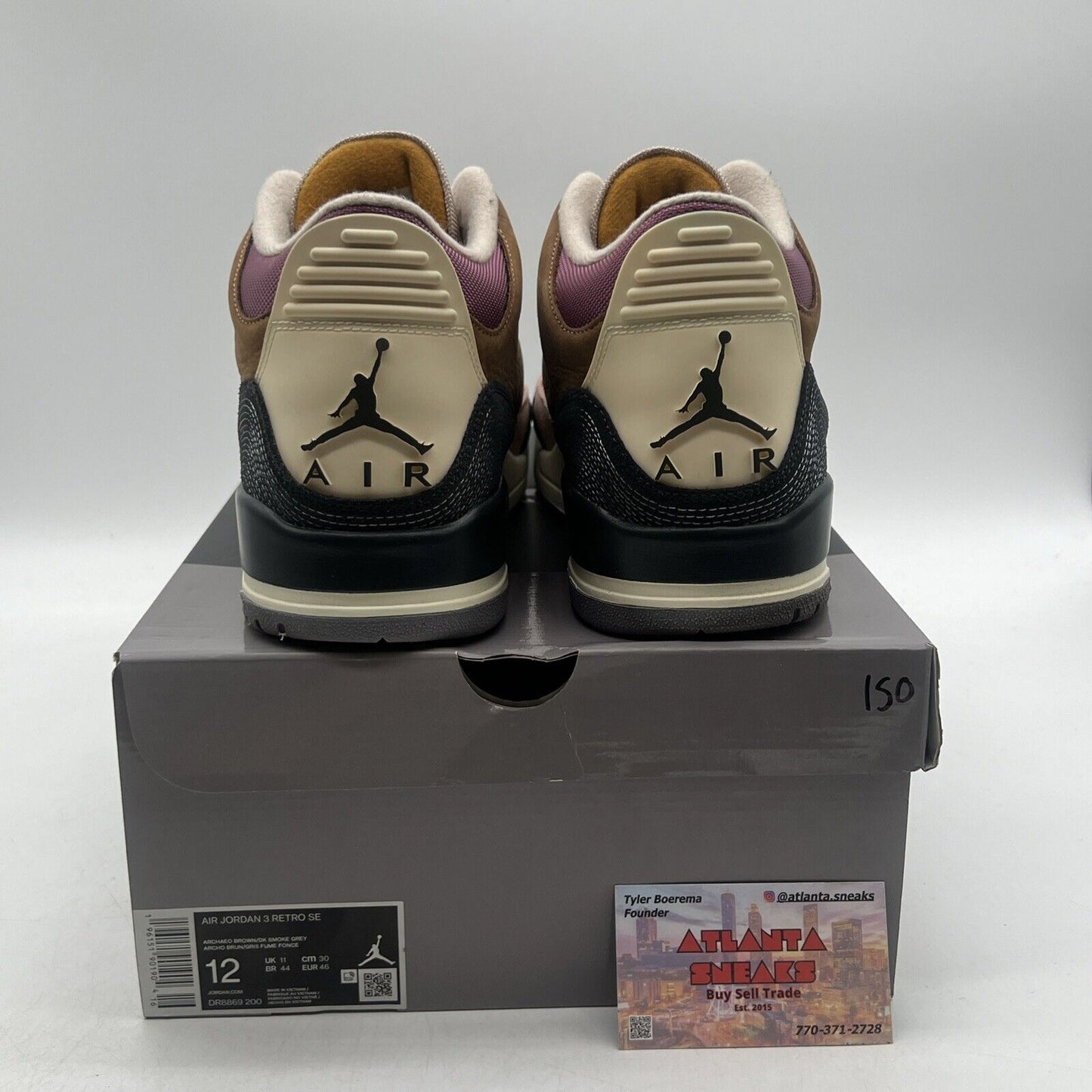 Size 12 - Air Jordan 3 Retro SE Winterized Brown Cream (DR8869-200)