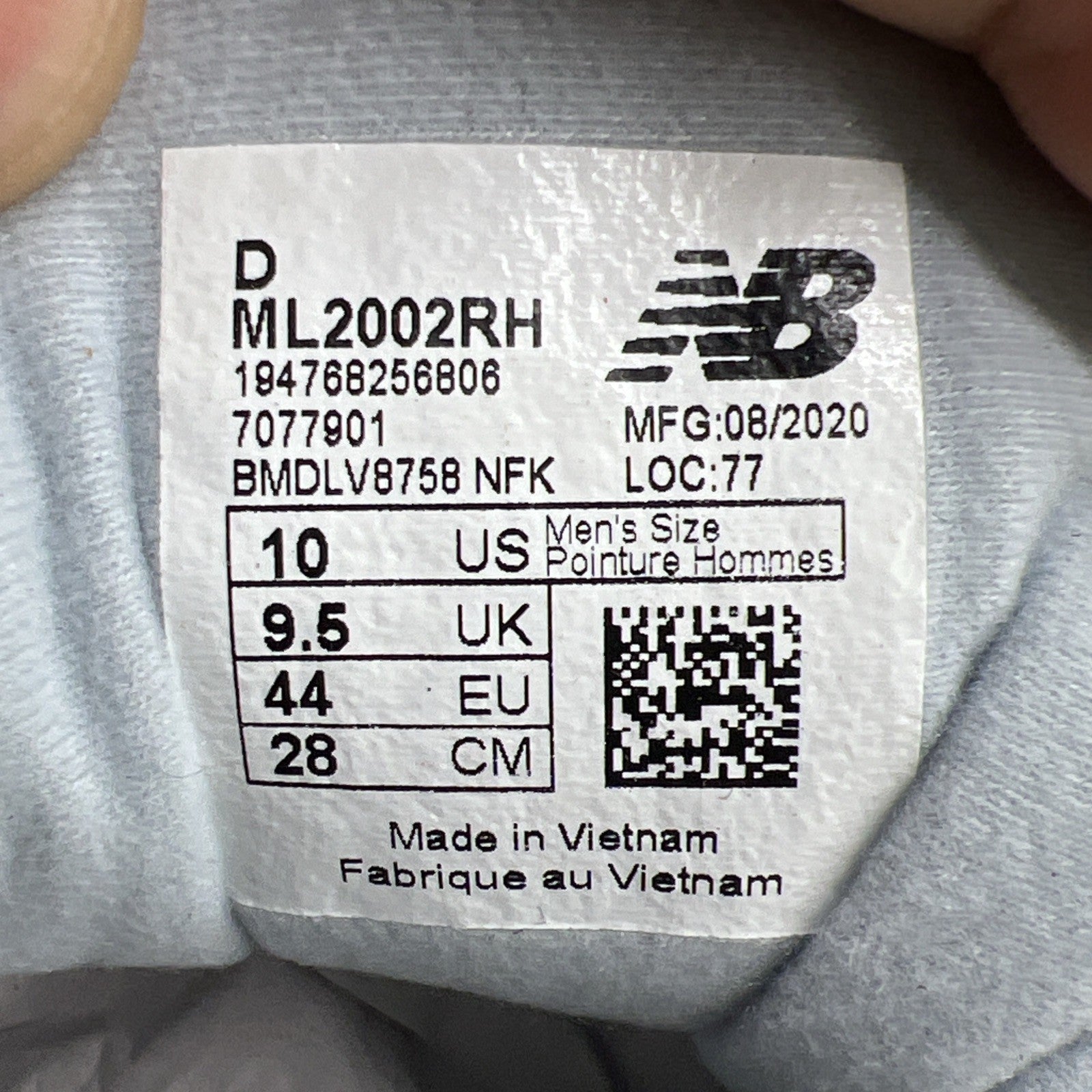Size 10 - New Balance 2002 Petrol Exuberant Pink (ML2002RH)