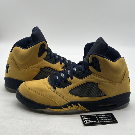 Size 14 - Air Jordan 5 Retro SP Michigan (CQ9541-704)