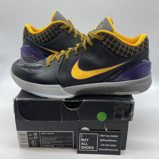 Size 10 - Nike Zoom Kobe 4 Protro 2019 Carpe Diem Suede Leather (AV6339-001)