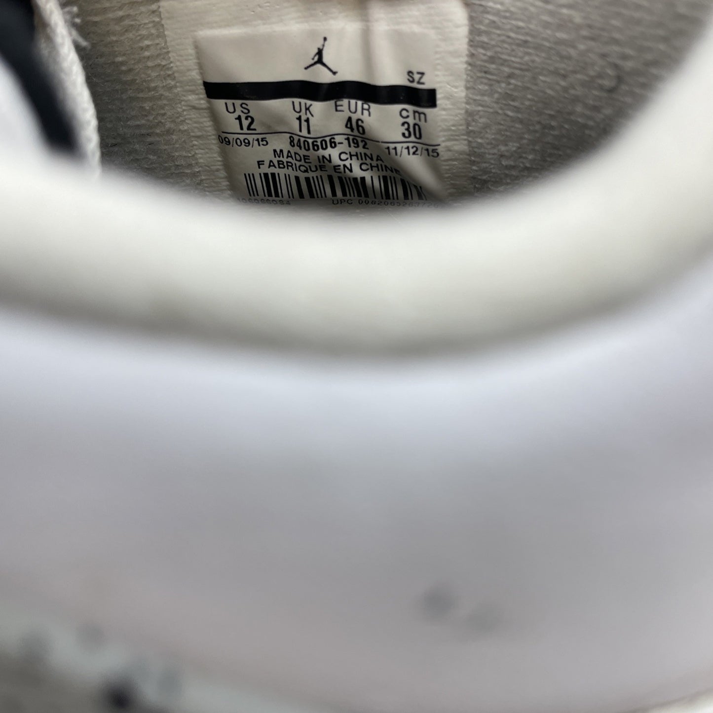 Size 12 - Air Jordan 4 Retro OG Mid White Cement (840606-192)