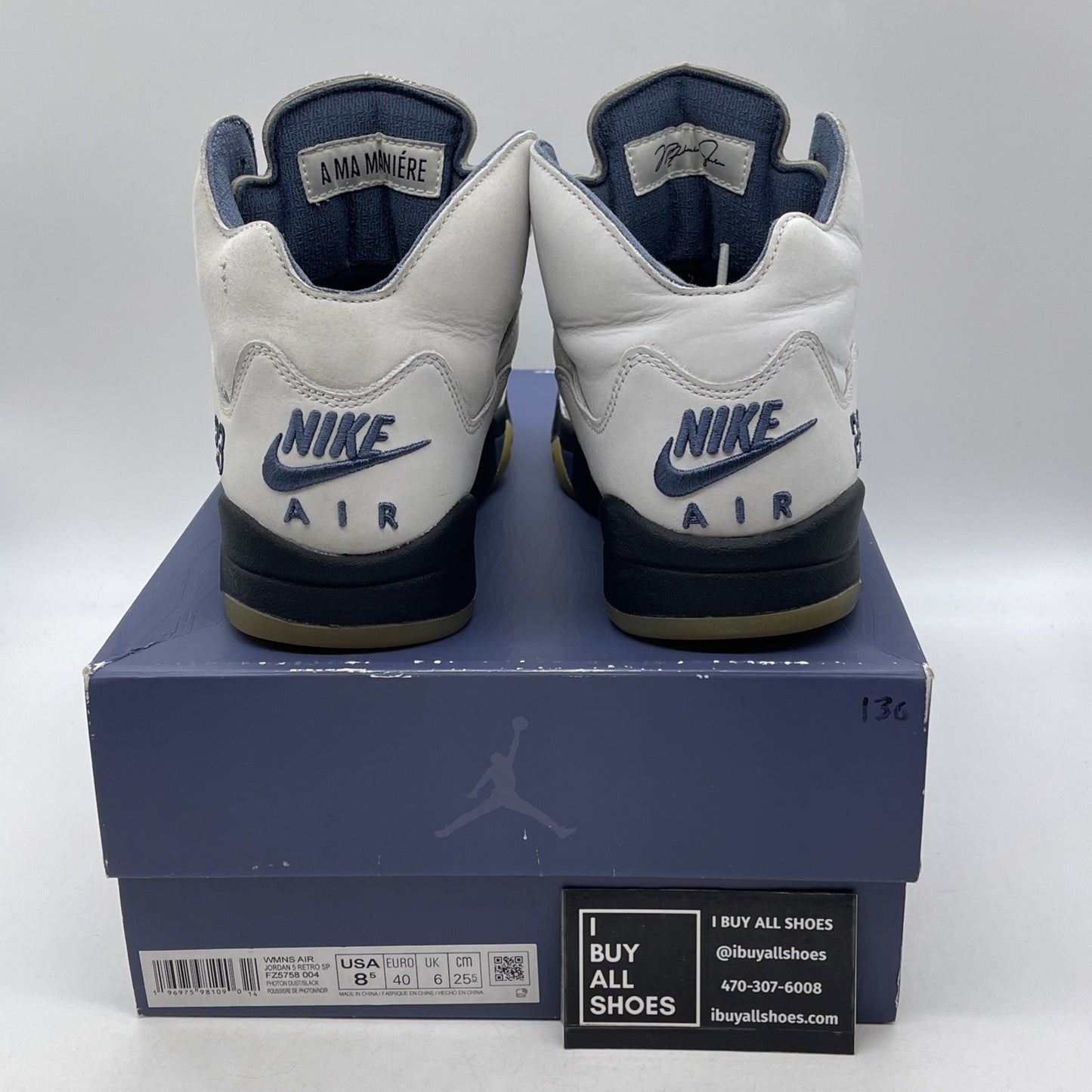 Size 8.5W - A Ma Maniére x Air Jordan 5 Retro Dawn (FZ5758-004)