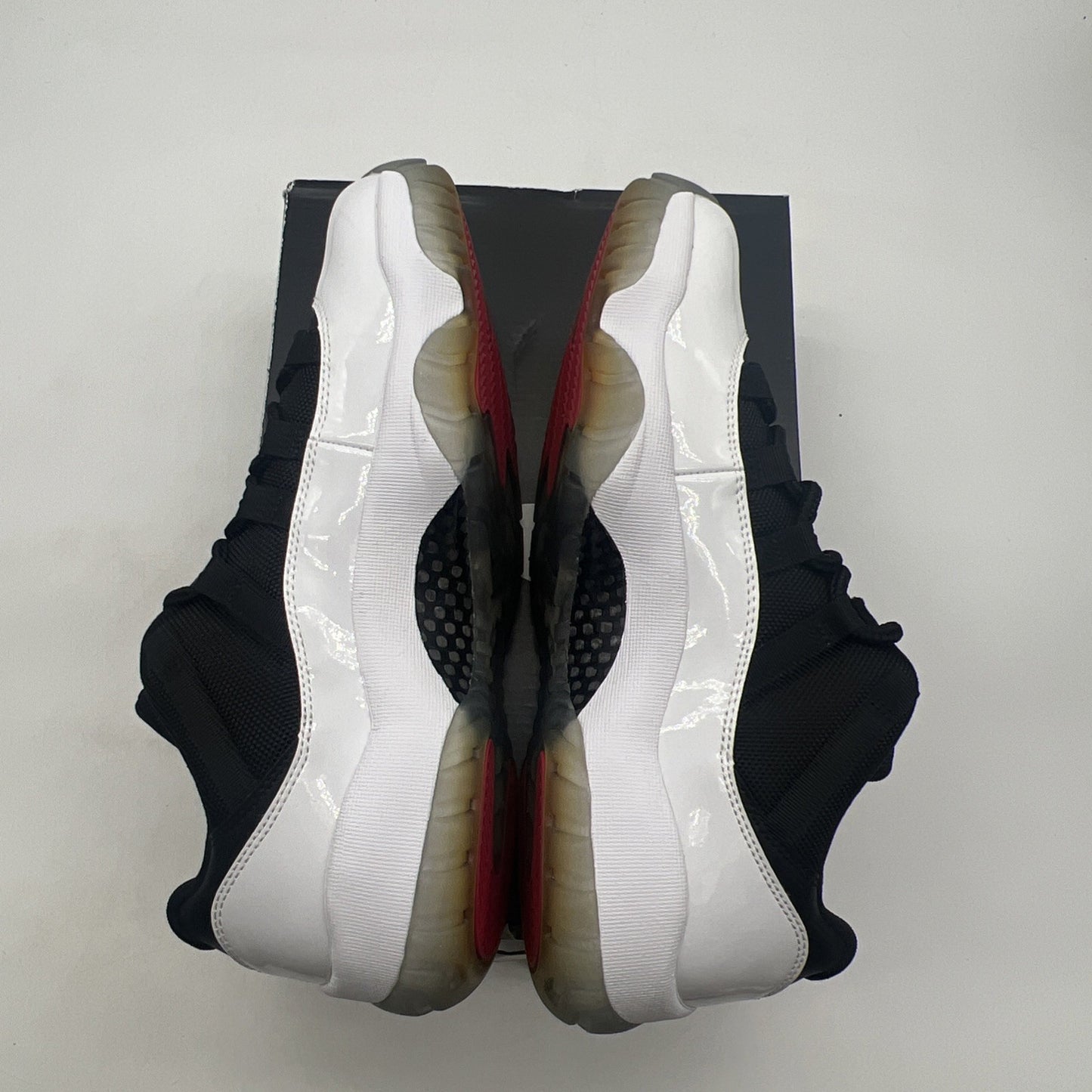 Size 9 - Air Jordan 11 Retro Low Tuxedo (528895-110)
