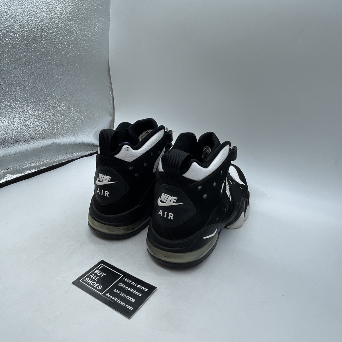 Size 9.5 - Nike Air Max 2 CB 94 2009 Black Purple