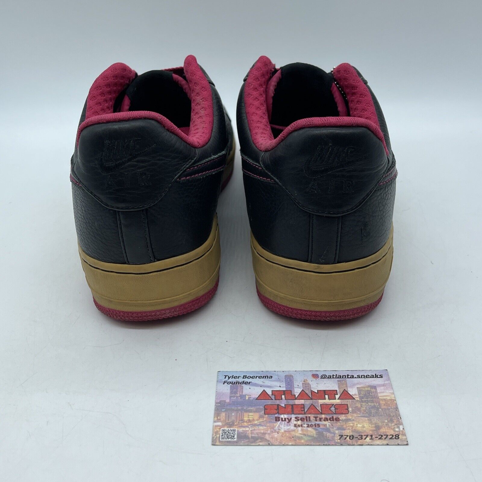 Size 11.5 - Nike Air Force 1 Premium 07 Black