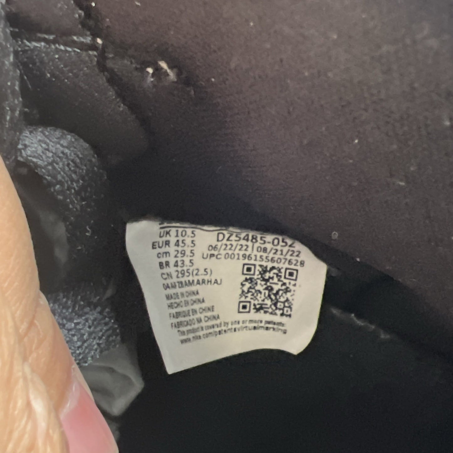 Size 11.5 - Air Jordan 1 Retro OG High White Cement (DZ5485-052)