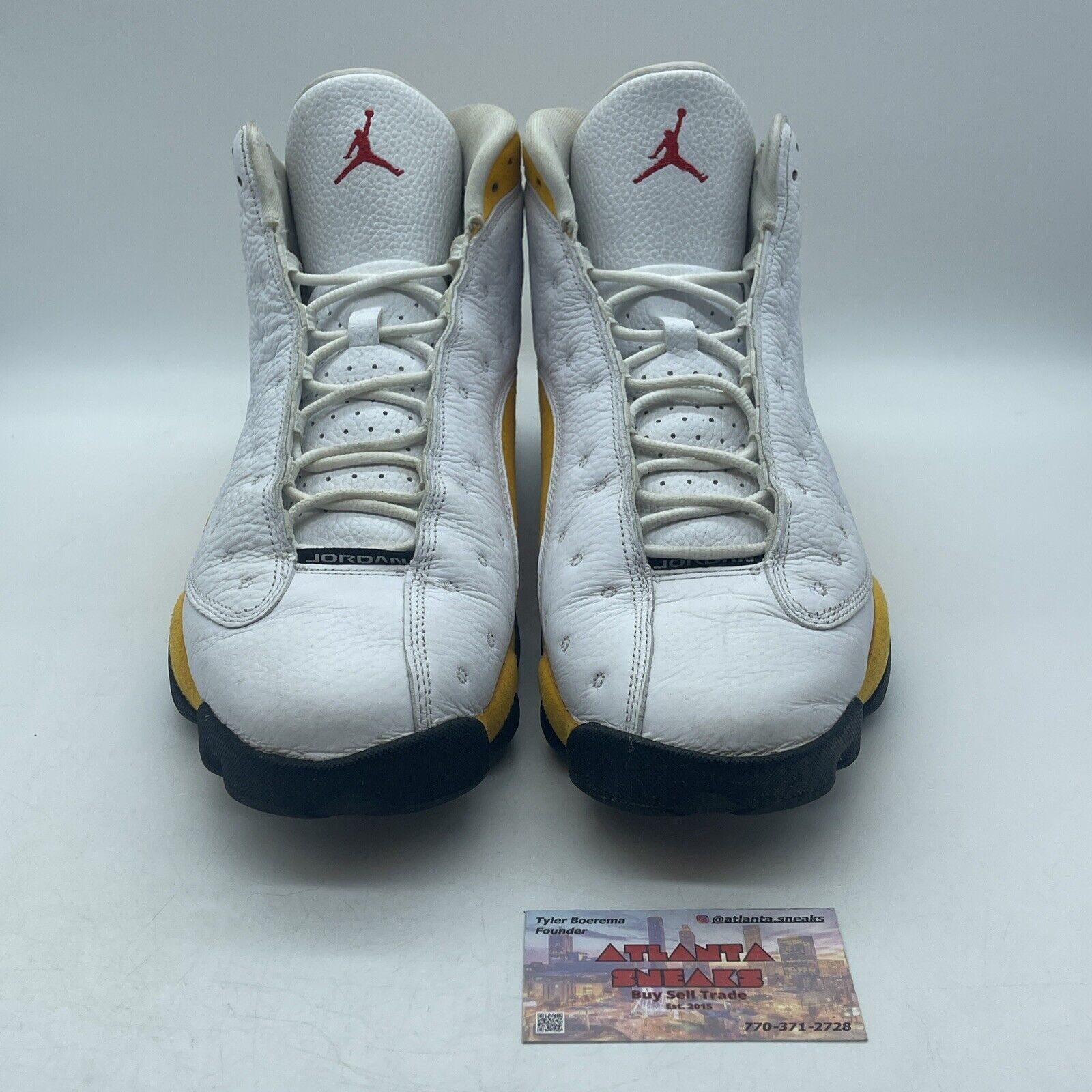 Size 13 - Jordan 13 Del Sol 2022 Yellow White (414571-167)