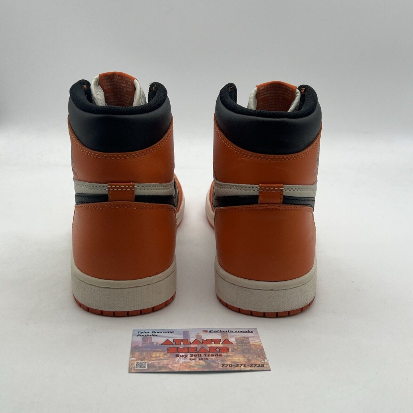 Size 11 - Air Jordan 1 Retro High OG shattered backboard Away (555088-113)
