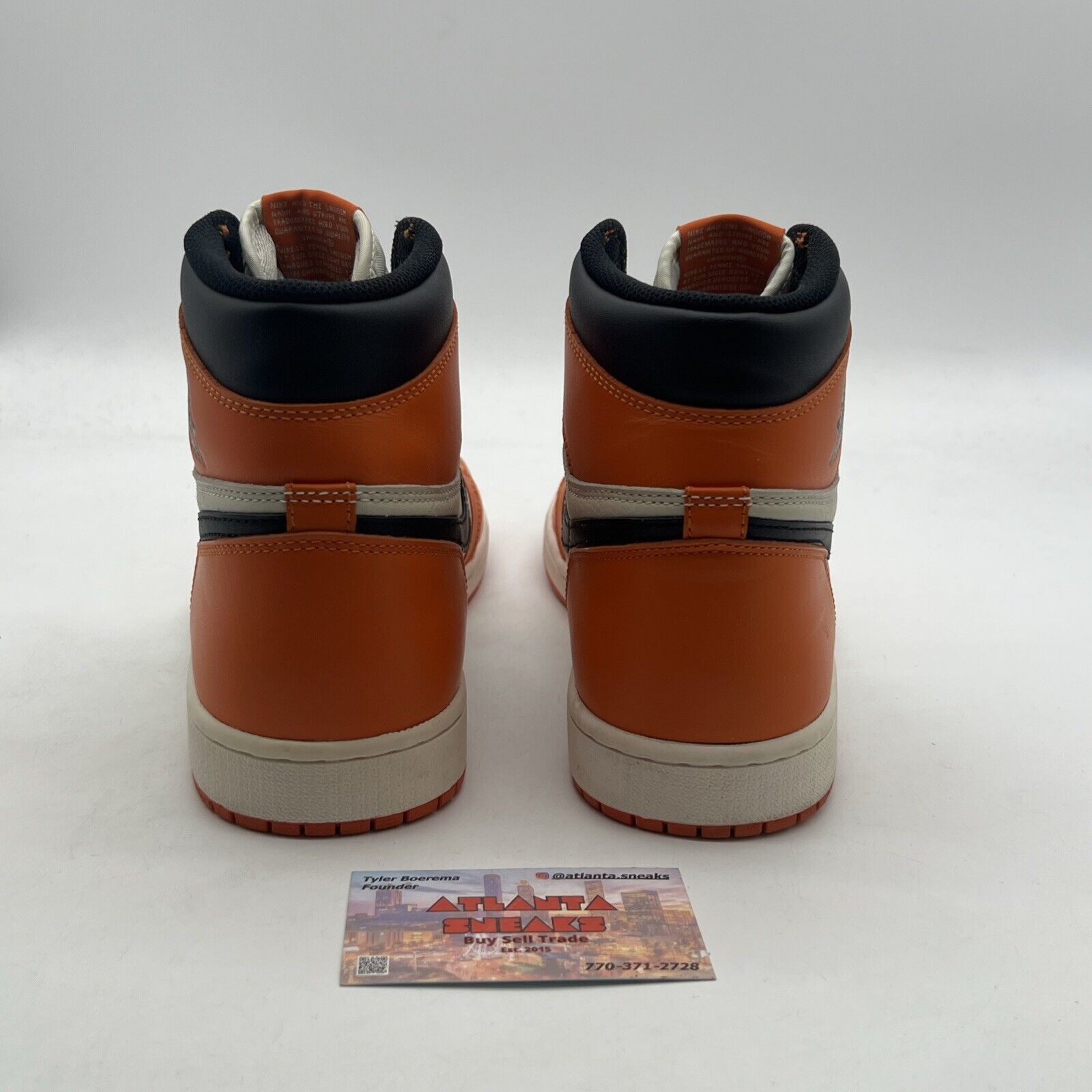 Size 11 - Air Jordan 1 Retro High OG shattered backboard Away (555088-113)