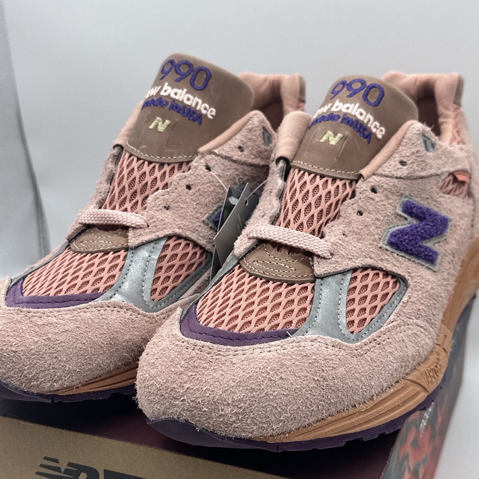 Salehe Bembury x New Balance NB Sand Be The Time 990v2 M990SB2- Size 10 - NEW DS