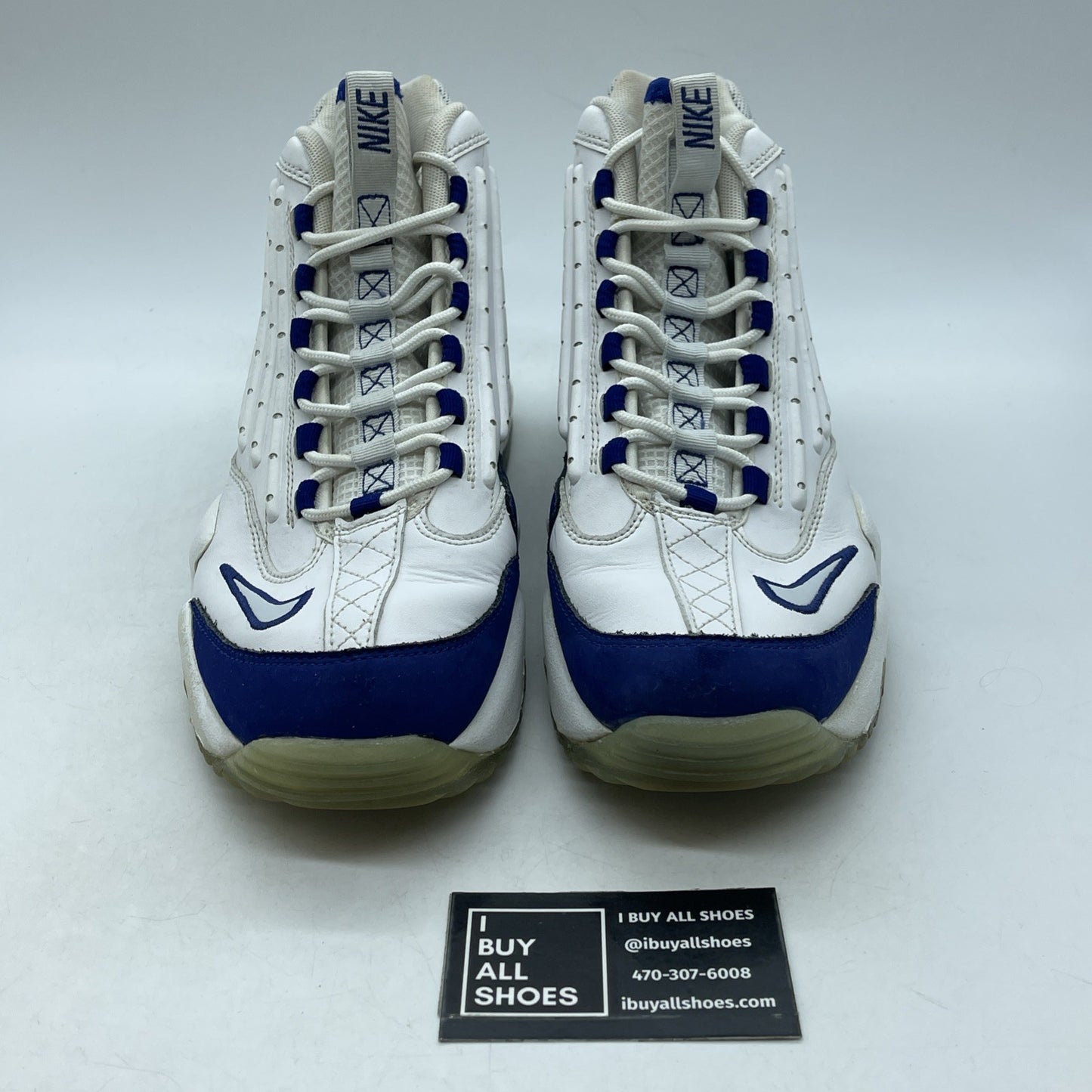 Size 11 - Nike Air Griffey Max 2 White Royal Blue (442171-102)